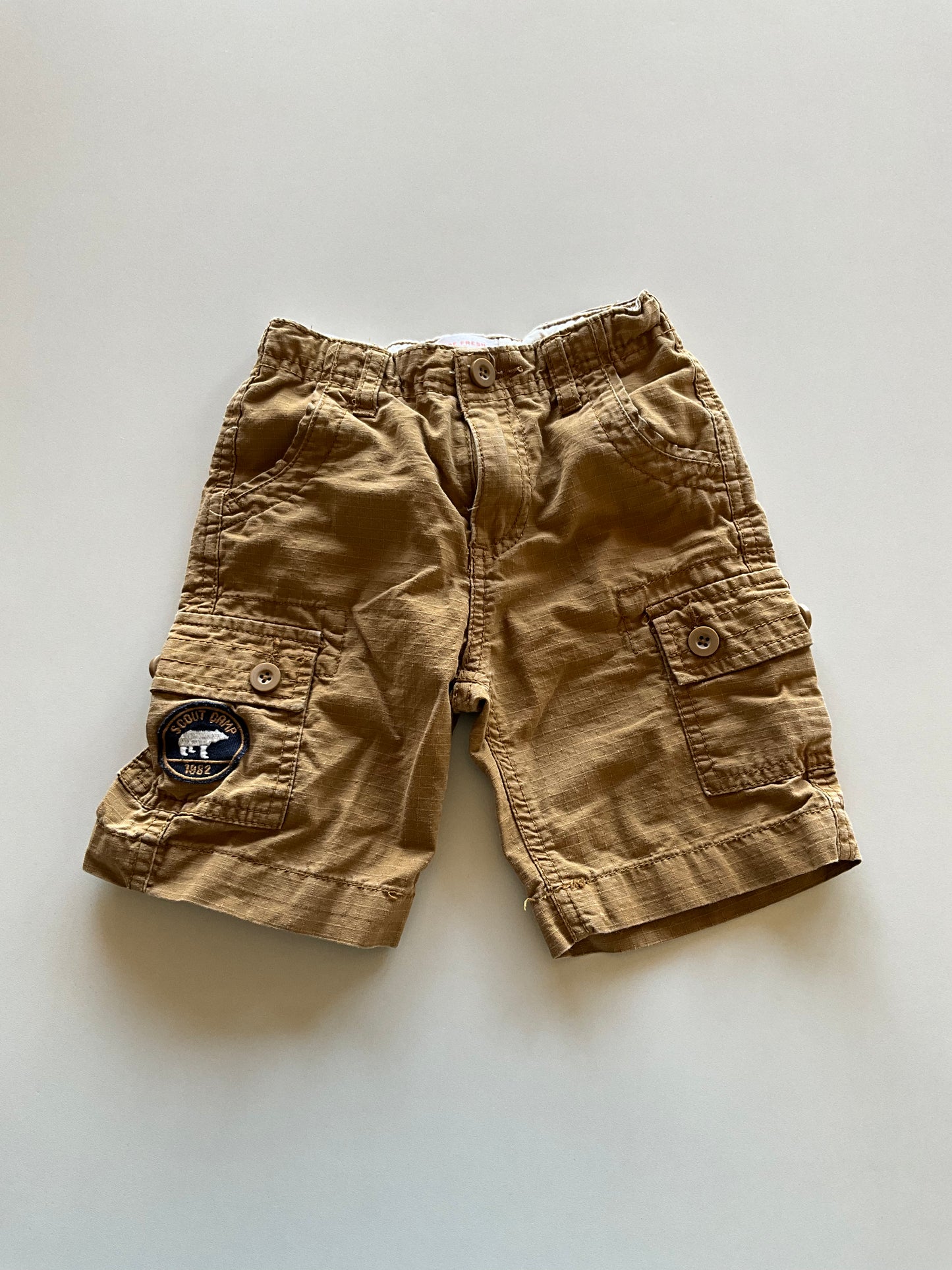 Brown Cargo Shorts