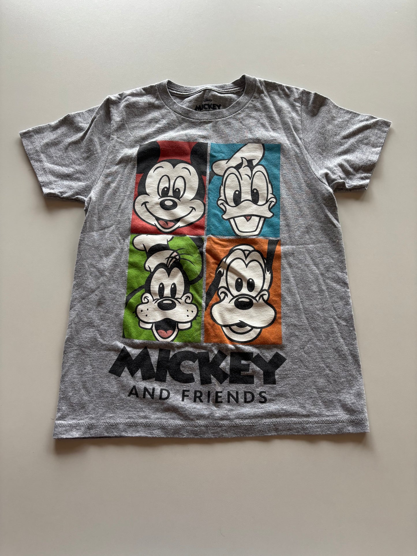Grey Mickey & Friends Tee