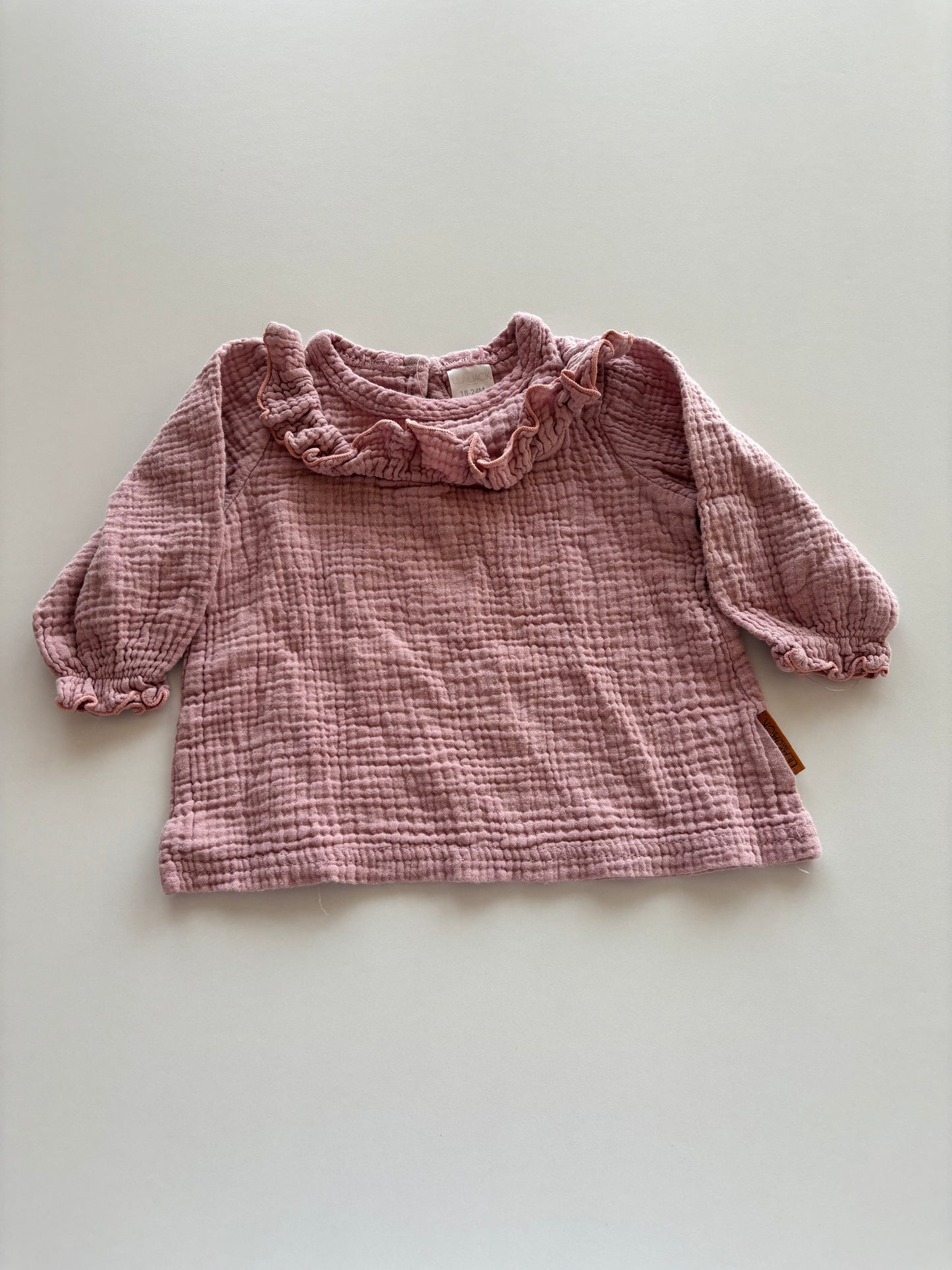 Mauve Muslin Shirt