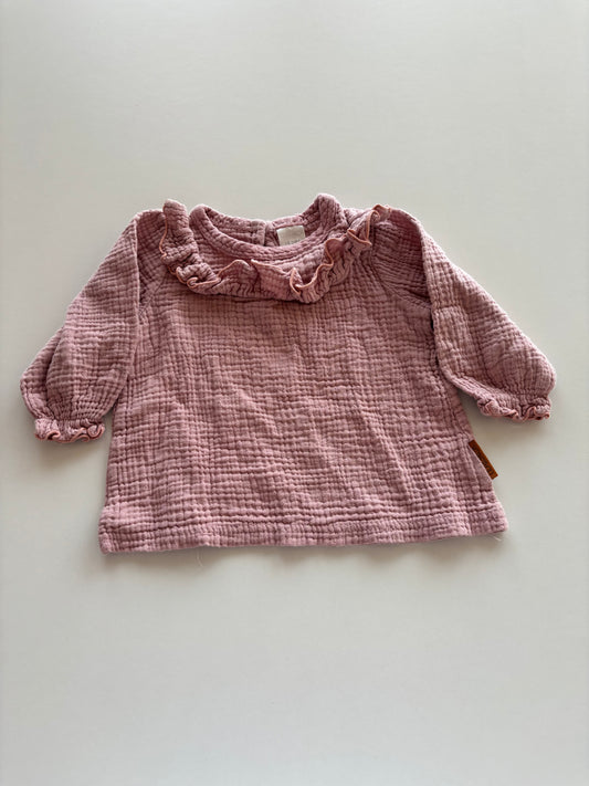 Mauve Muslin Shirt