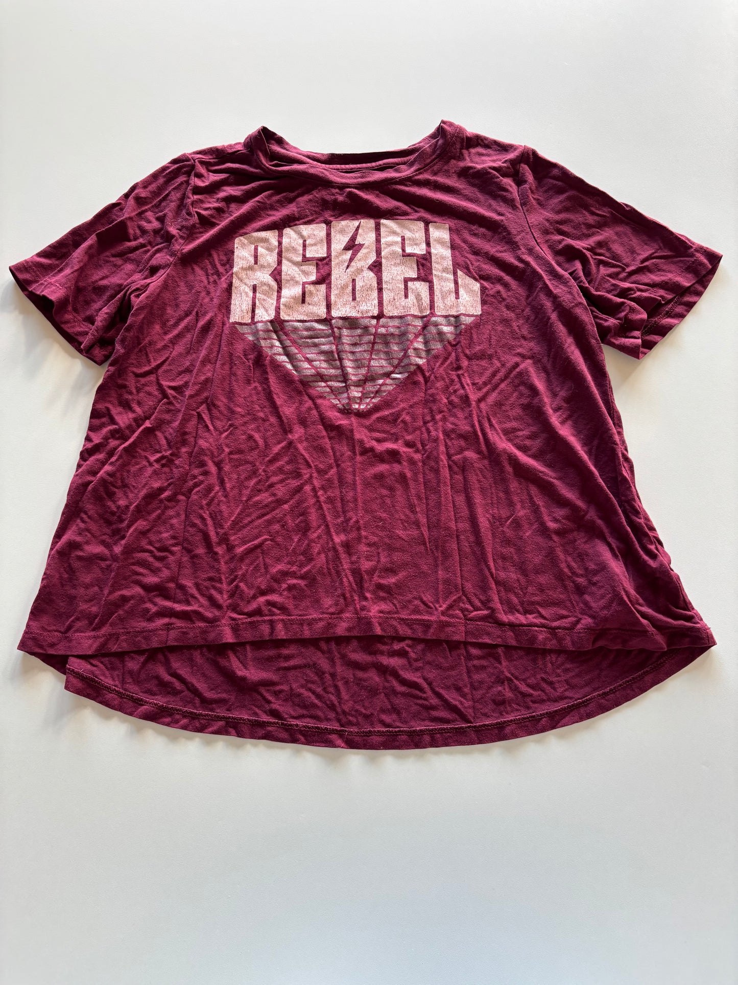 Burgundy Rebel Tee