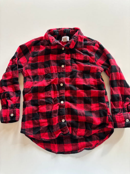 Buffalo Plaid Flannel Shirt