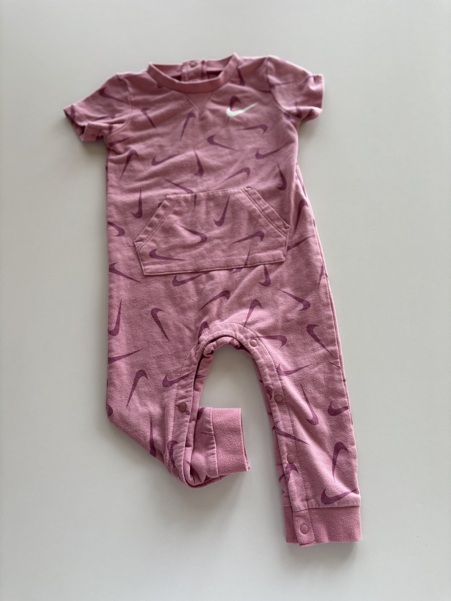 Pink Nike Romper