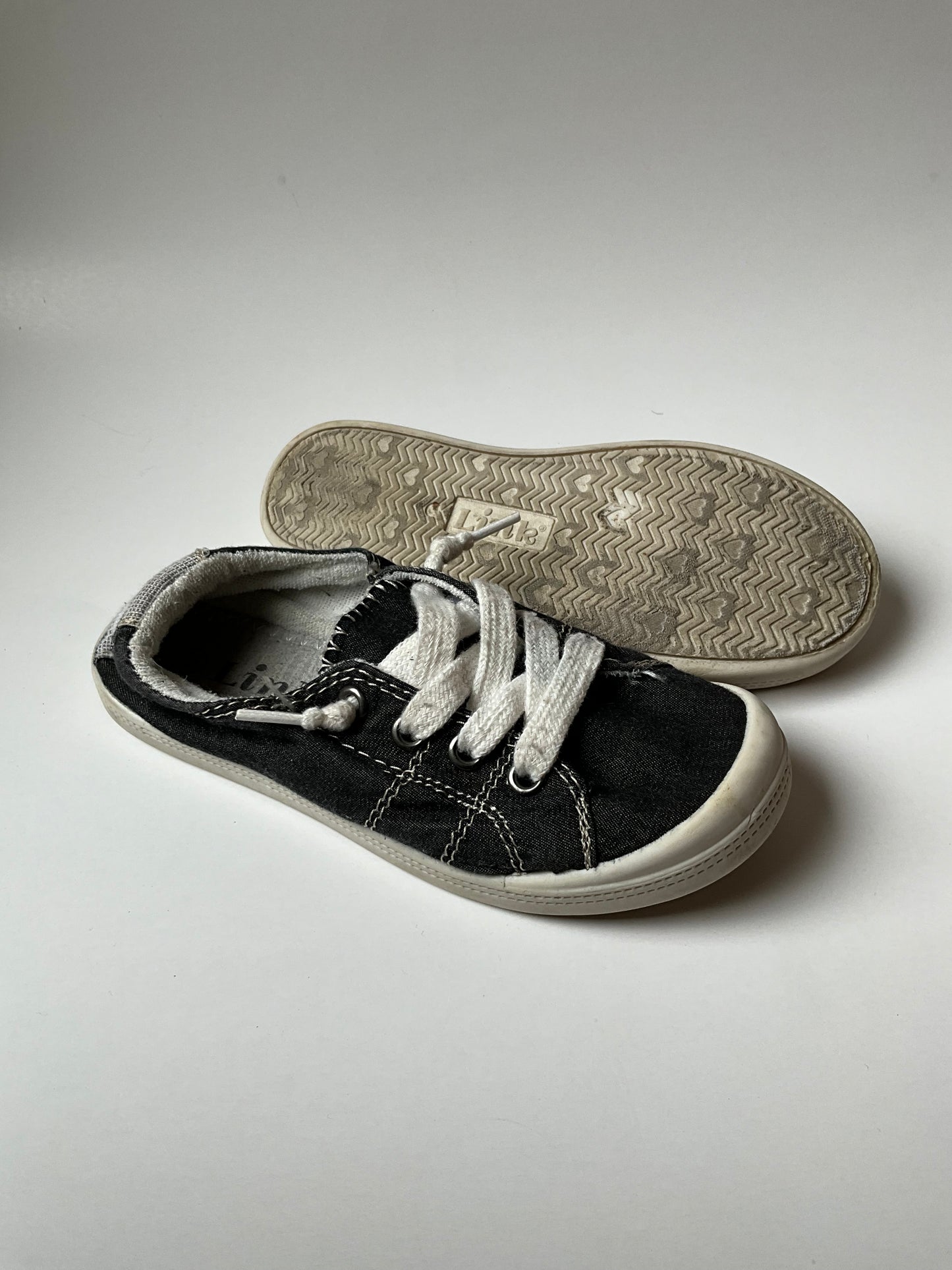 Charcoal Slip On Sneakers