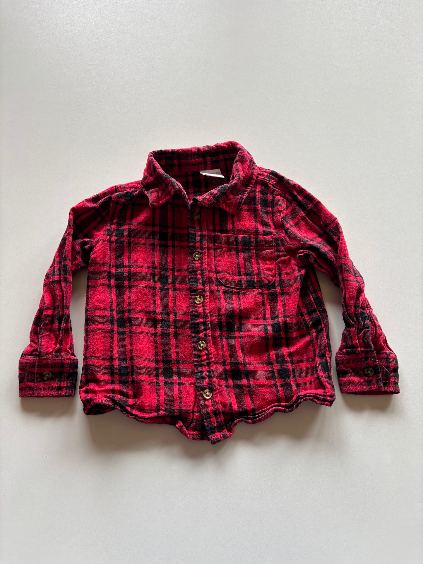 Red & Black Plaid Shirt