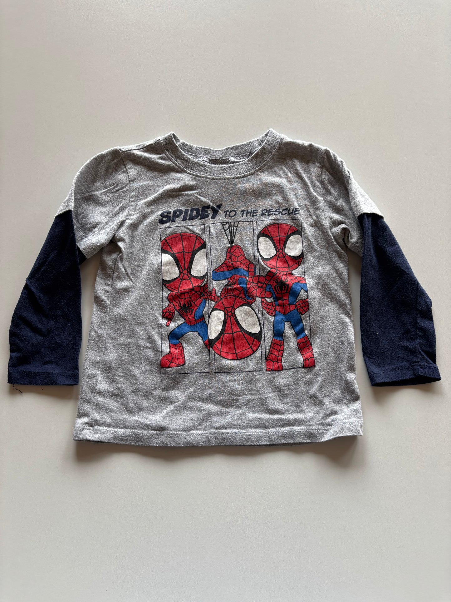 Grey Spidey Shirt
