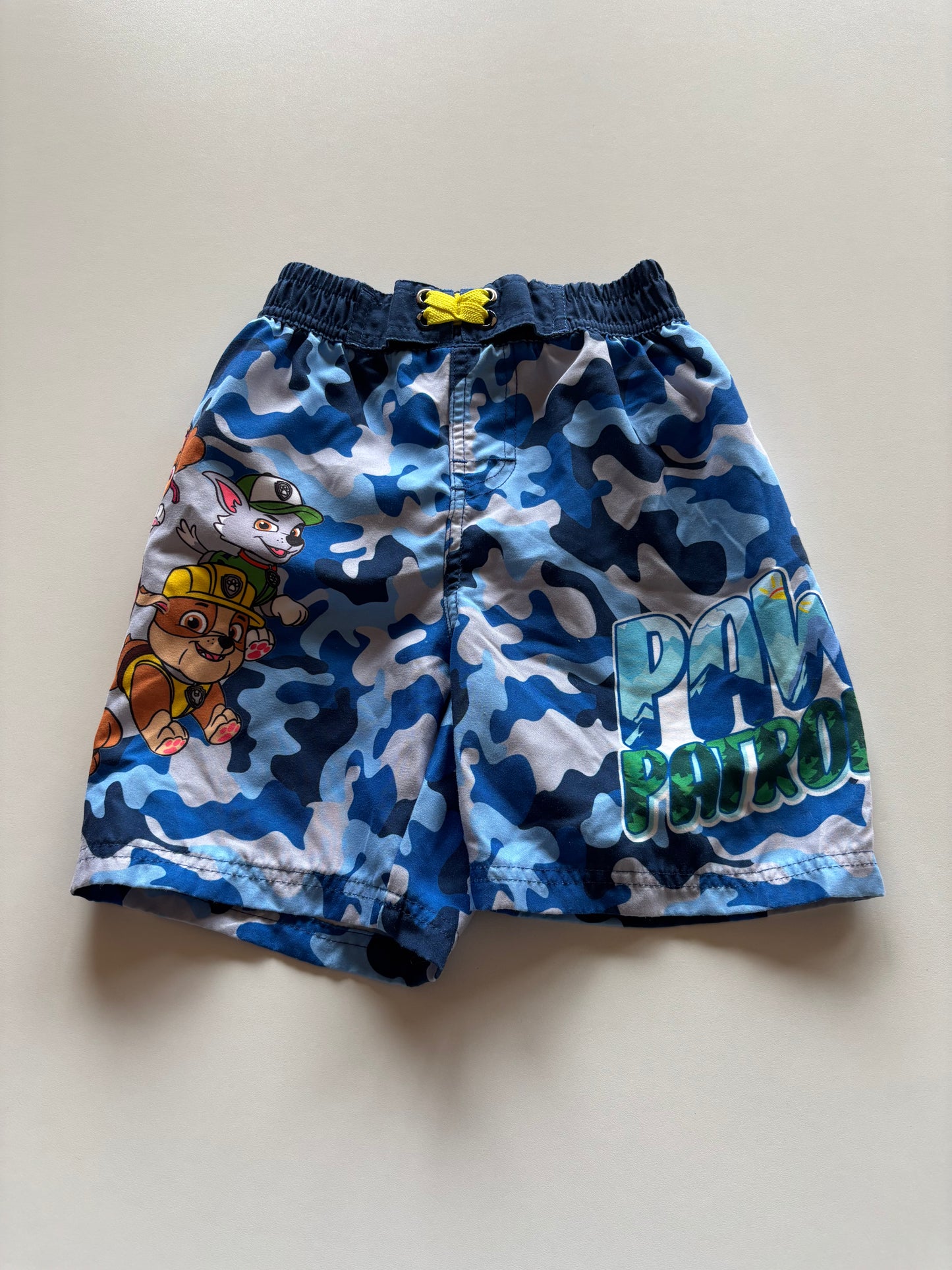 Blue Camo Paw Patrol Swim Shorts