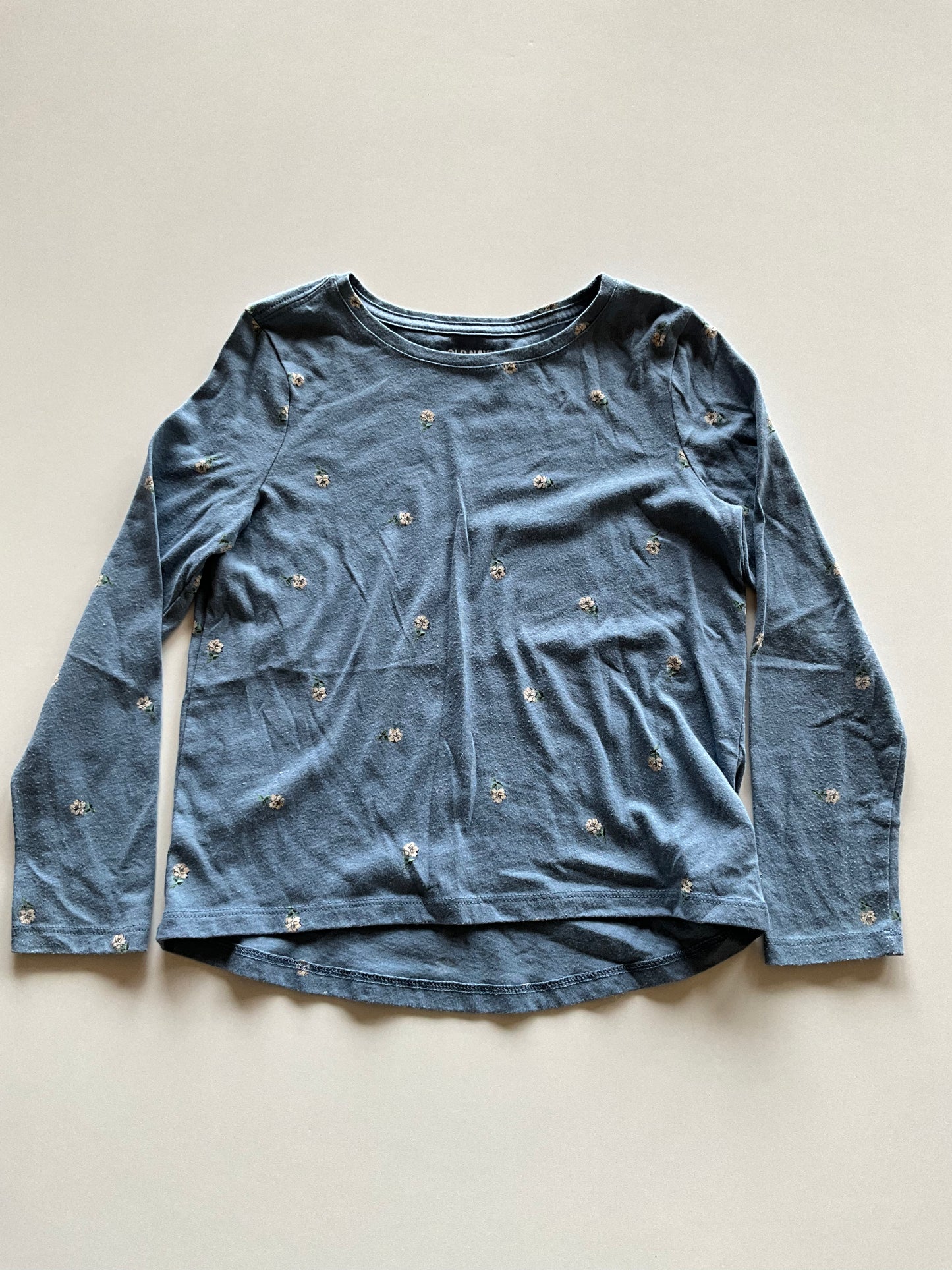 Blue Floral Shirt