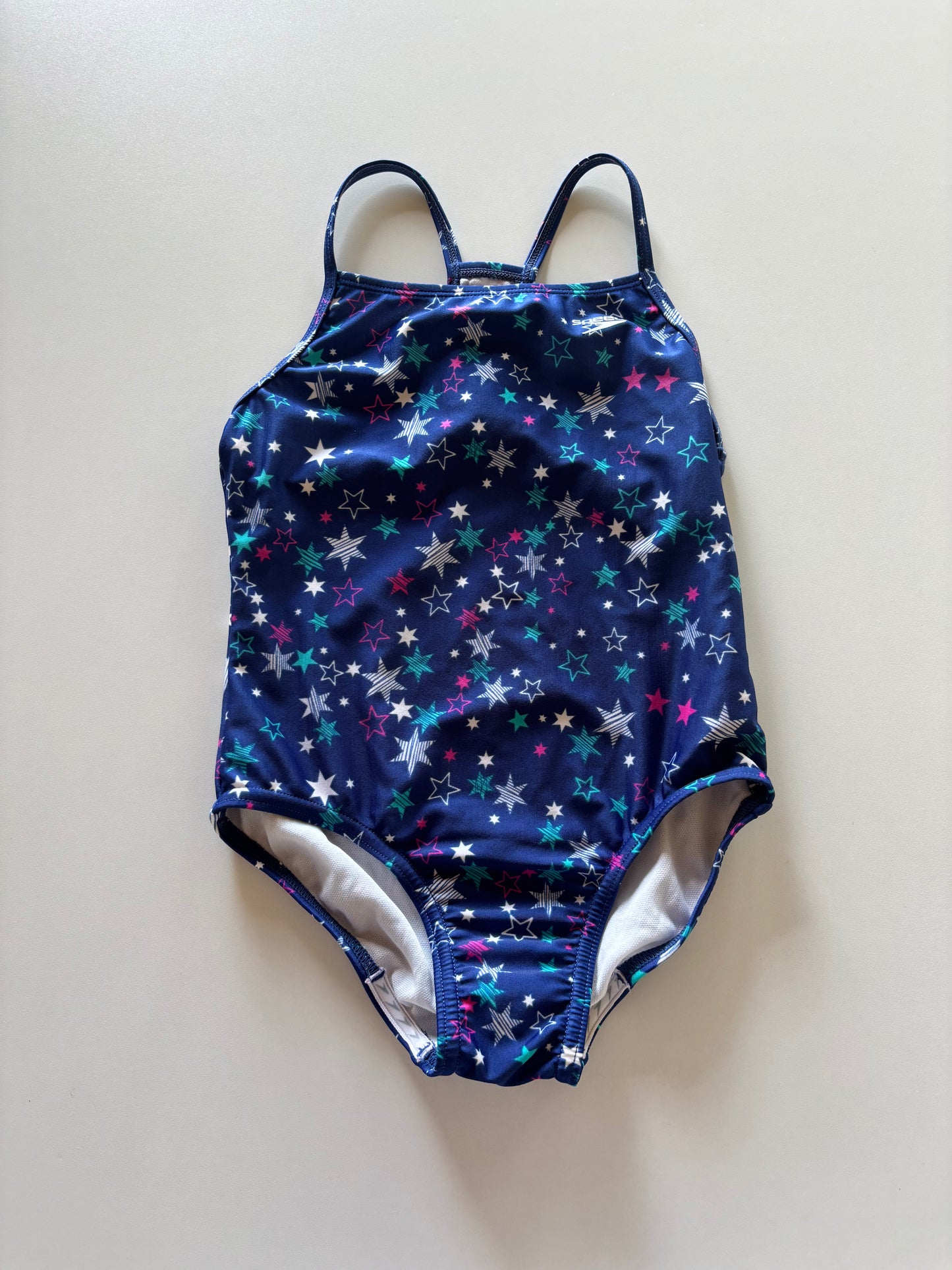 Navy Star Swim Suit