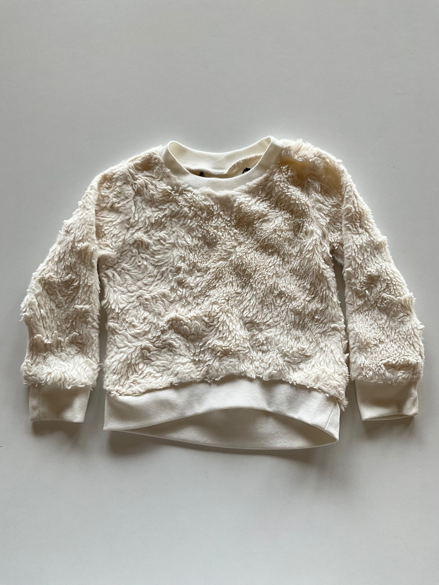 Fuzzy Ivory Sweater
