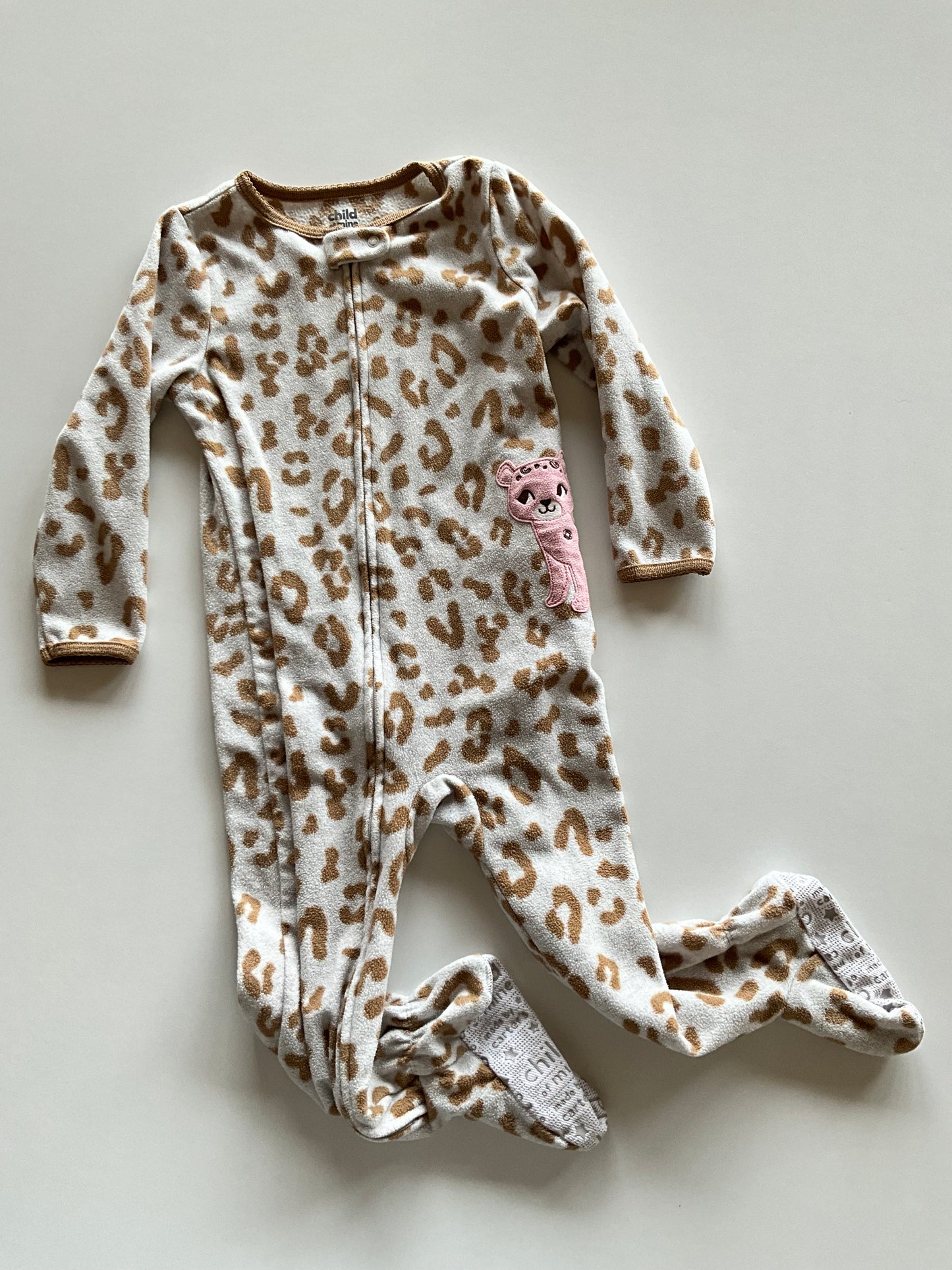 Leopard Fleece Sleeper