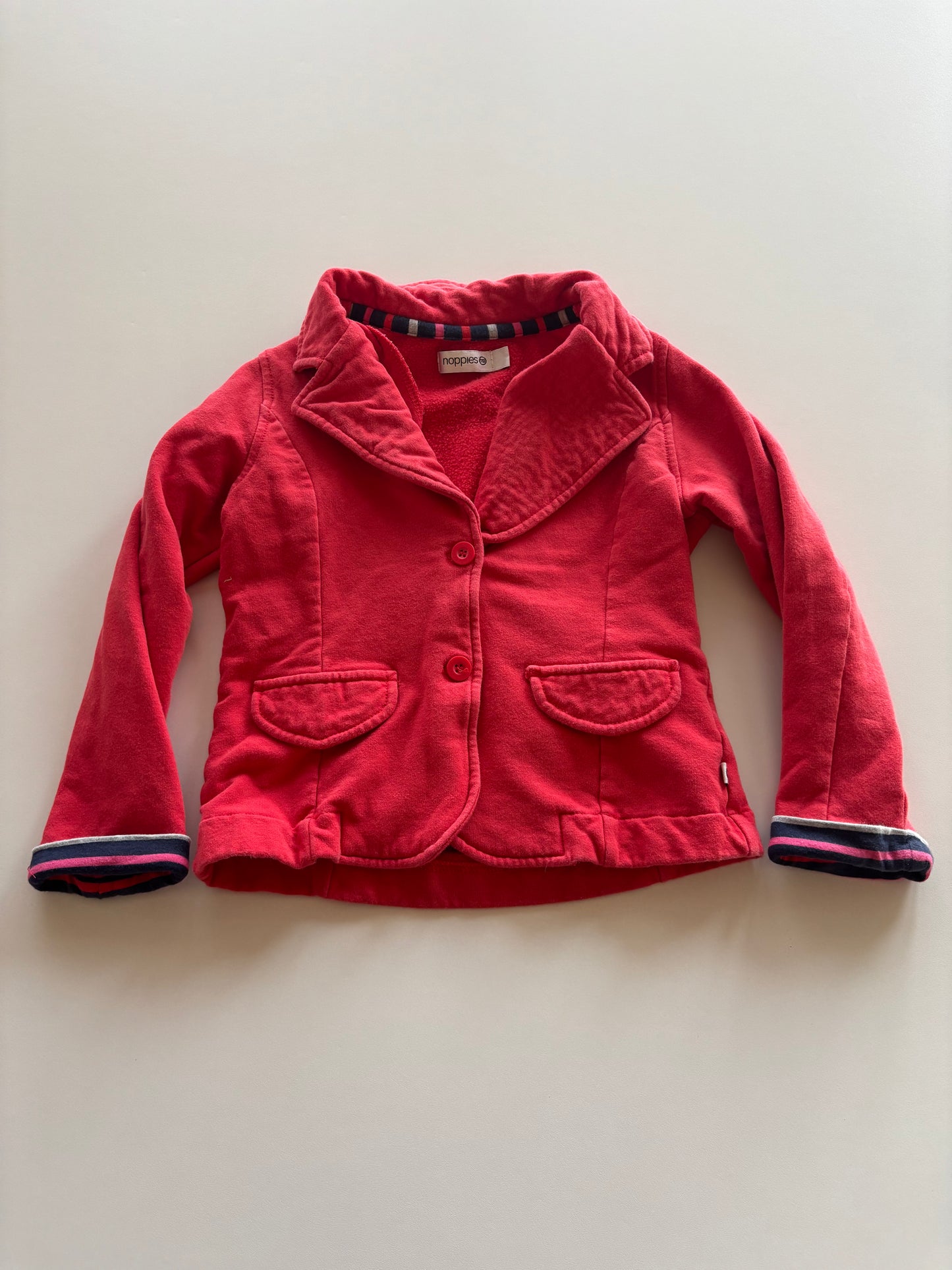 Red Button Up Jacket