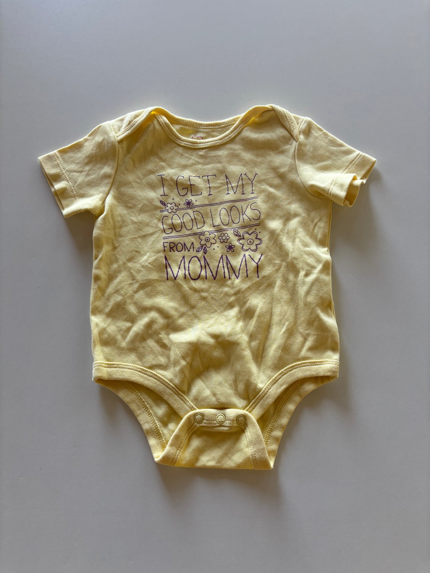 Yellow Good Looks from Mommy Onesie