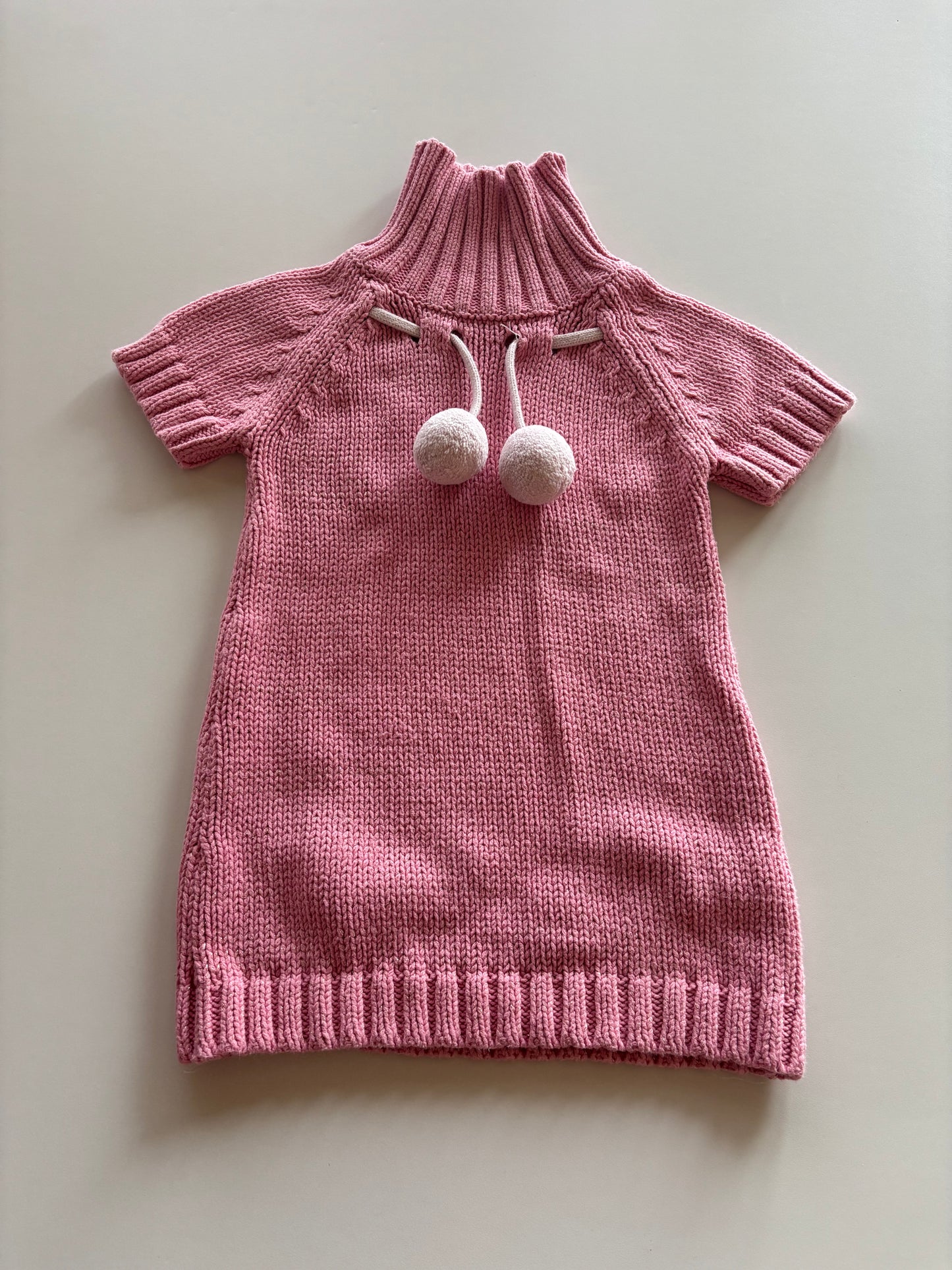 Pink Knit Dress