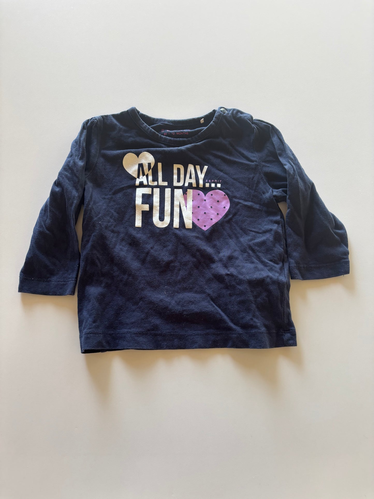 Navy All Day Fun Shirt