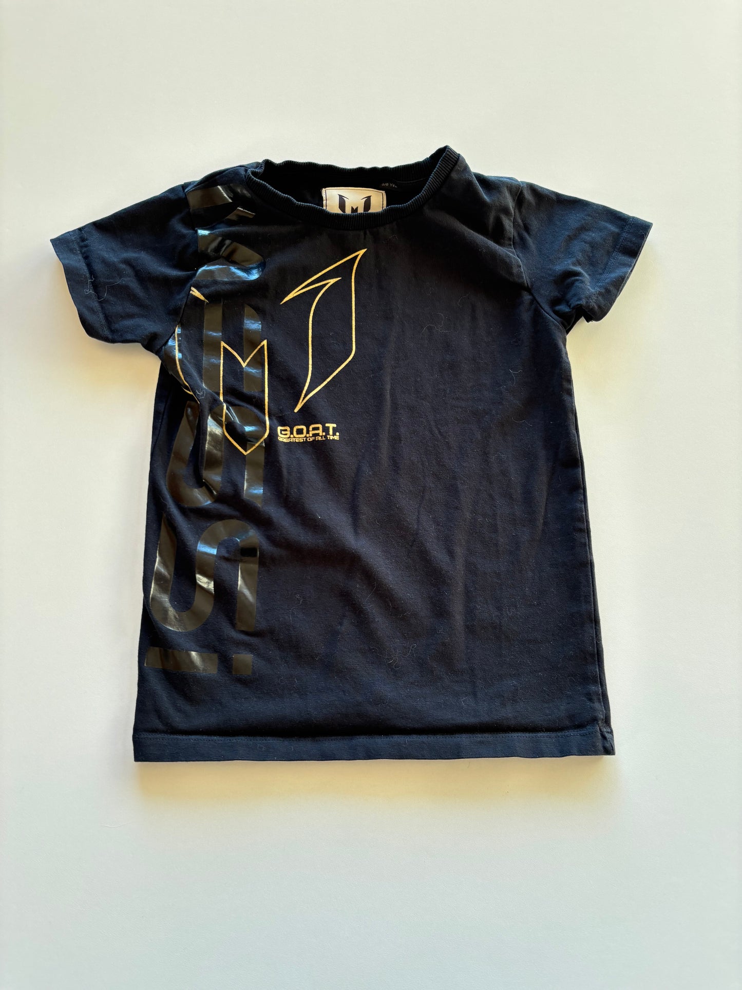 Black GOAT Messi Tee
