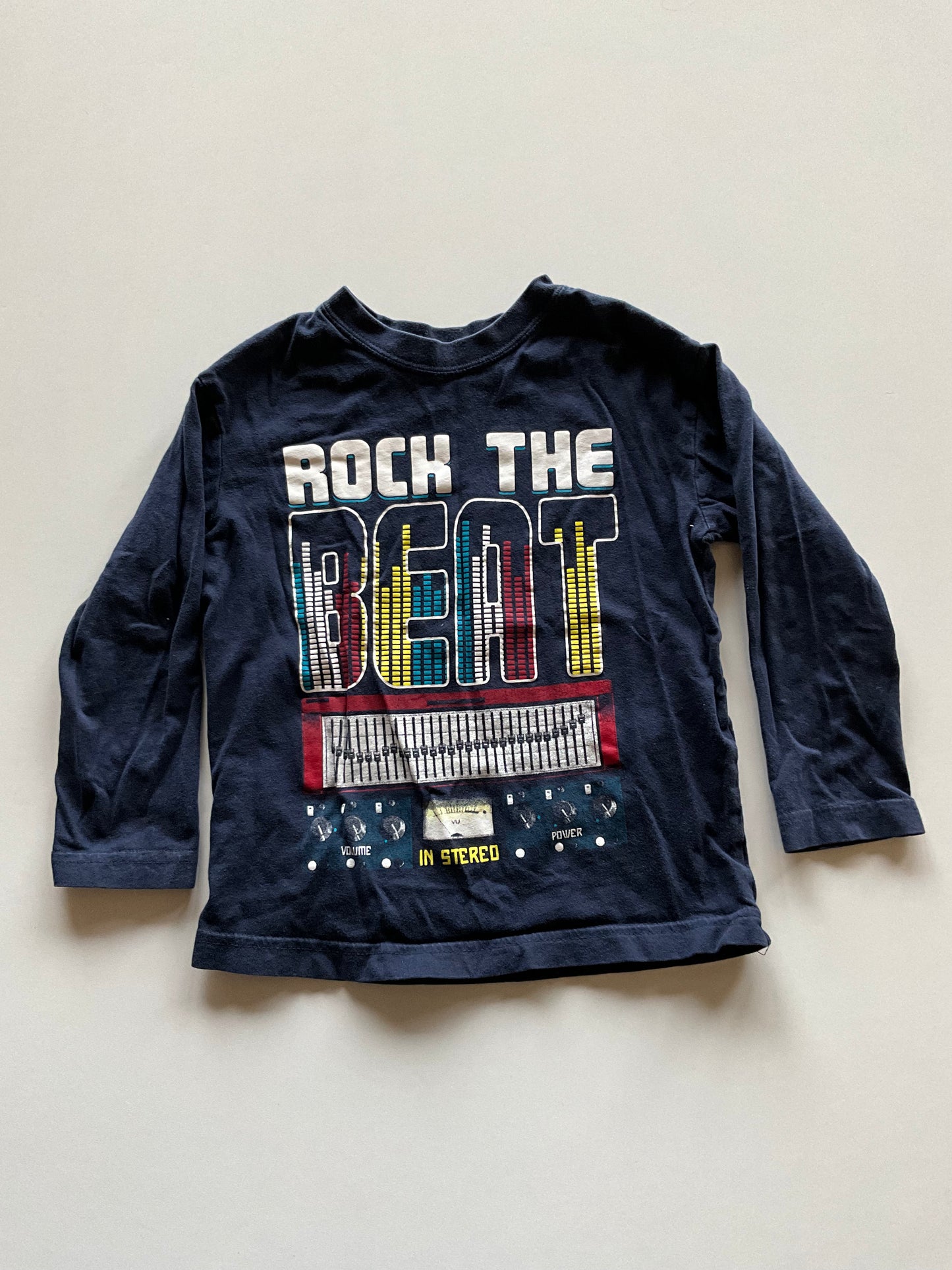 Navy Rock the Beat Shirt