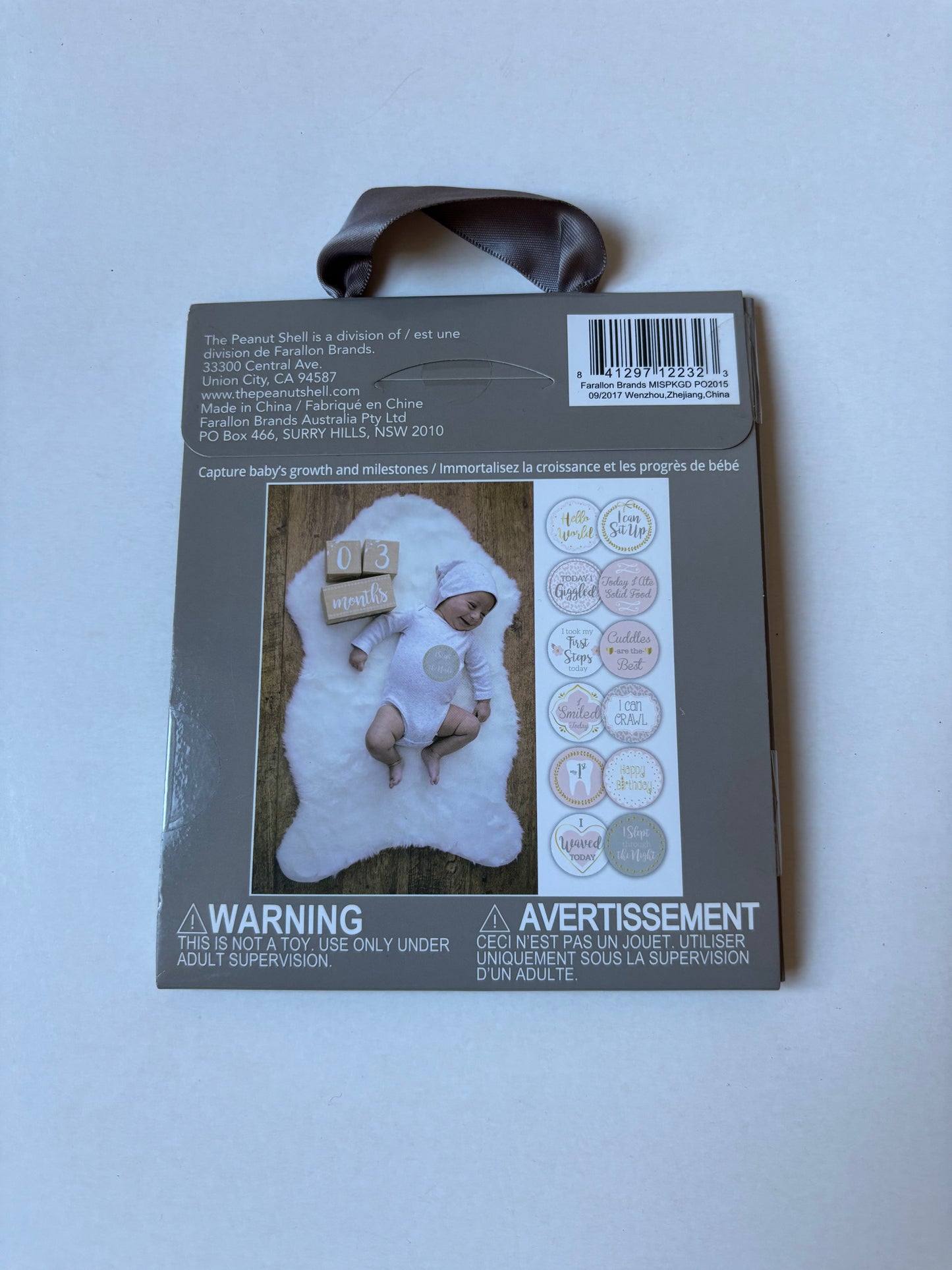 BNIB Gold Baby Milestone Stickers