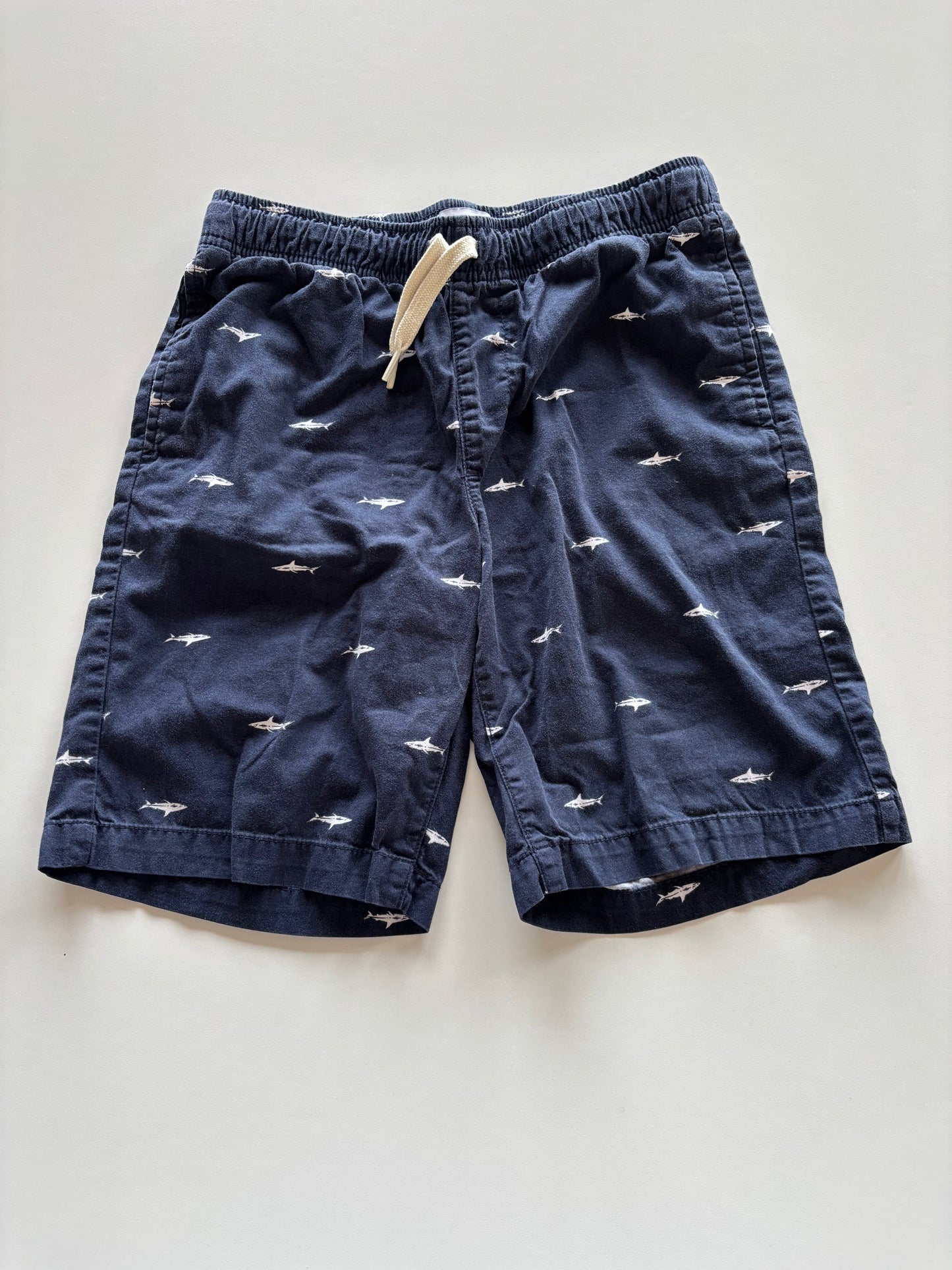 Navy Shark Shorts