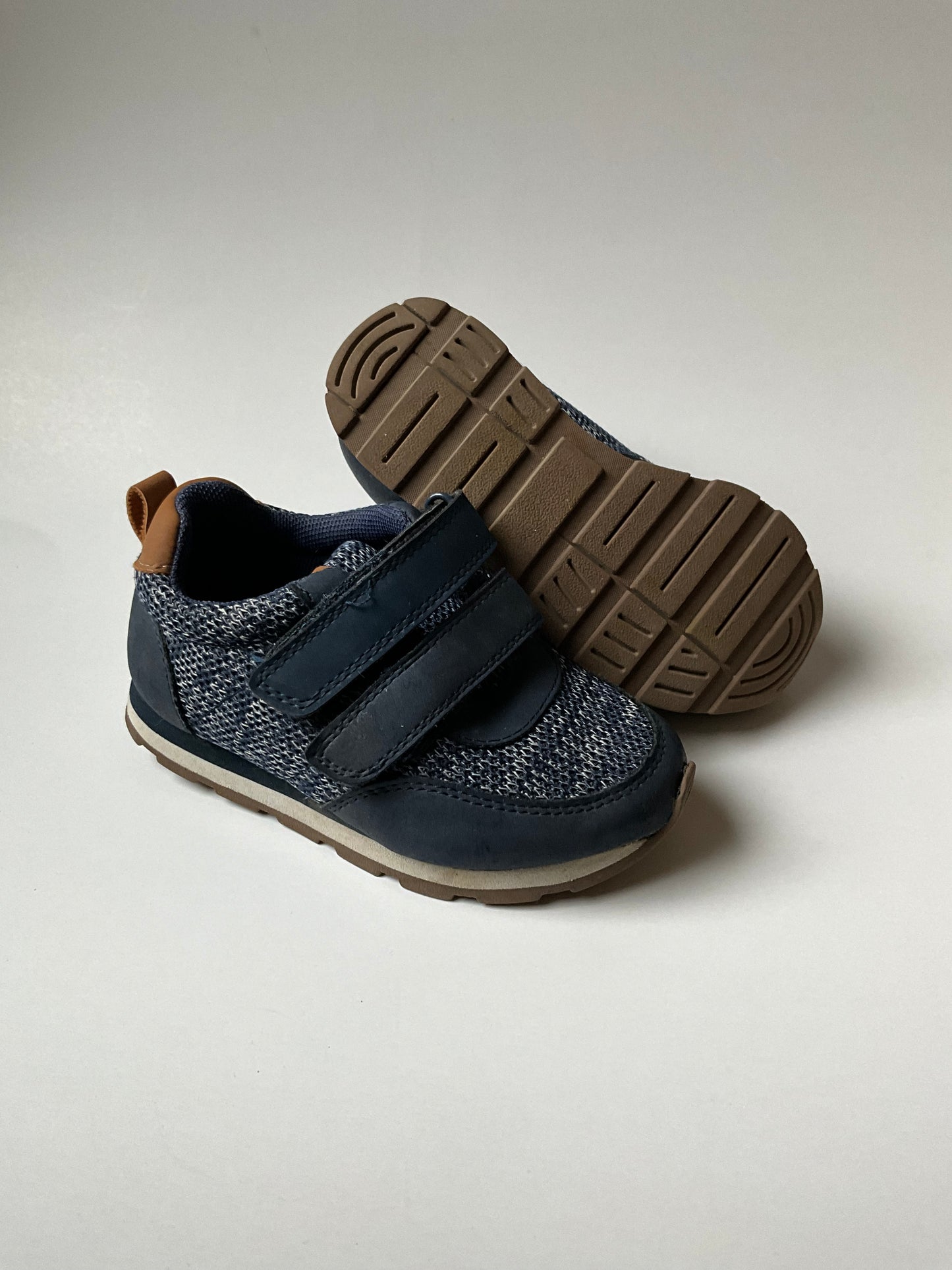 Blue Melange Shoes