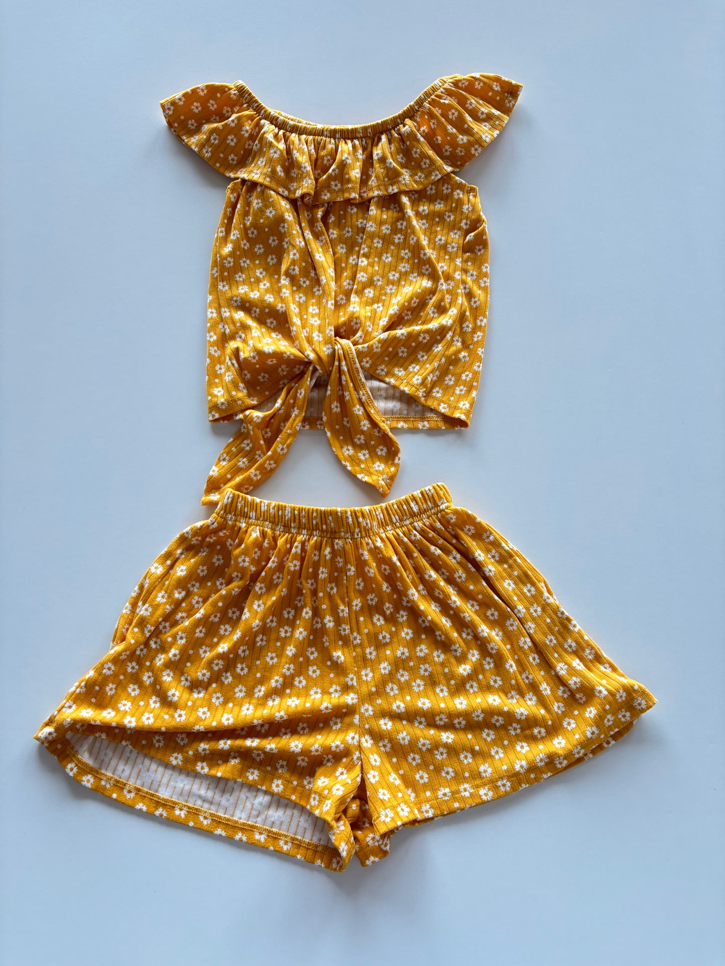 2pc Yellow Summer Set
