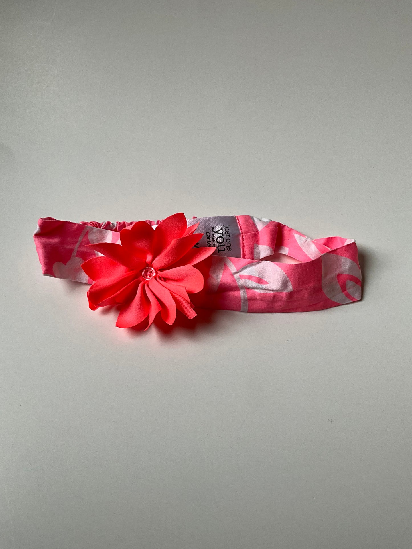 Pink Flower Headband