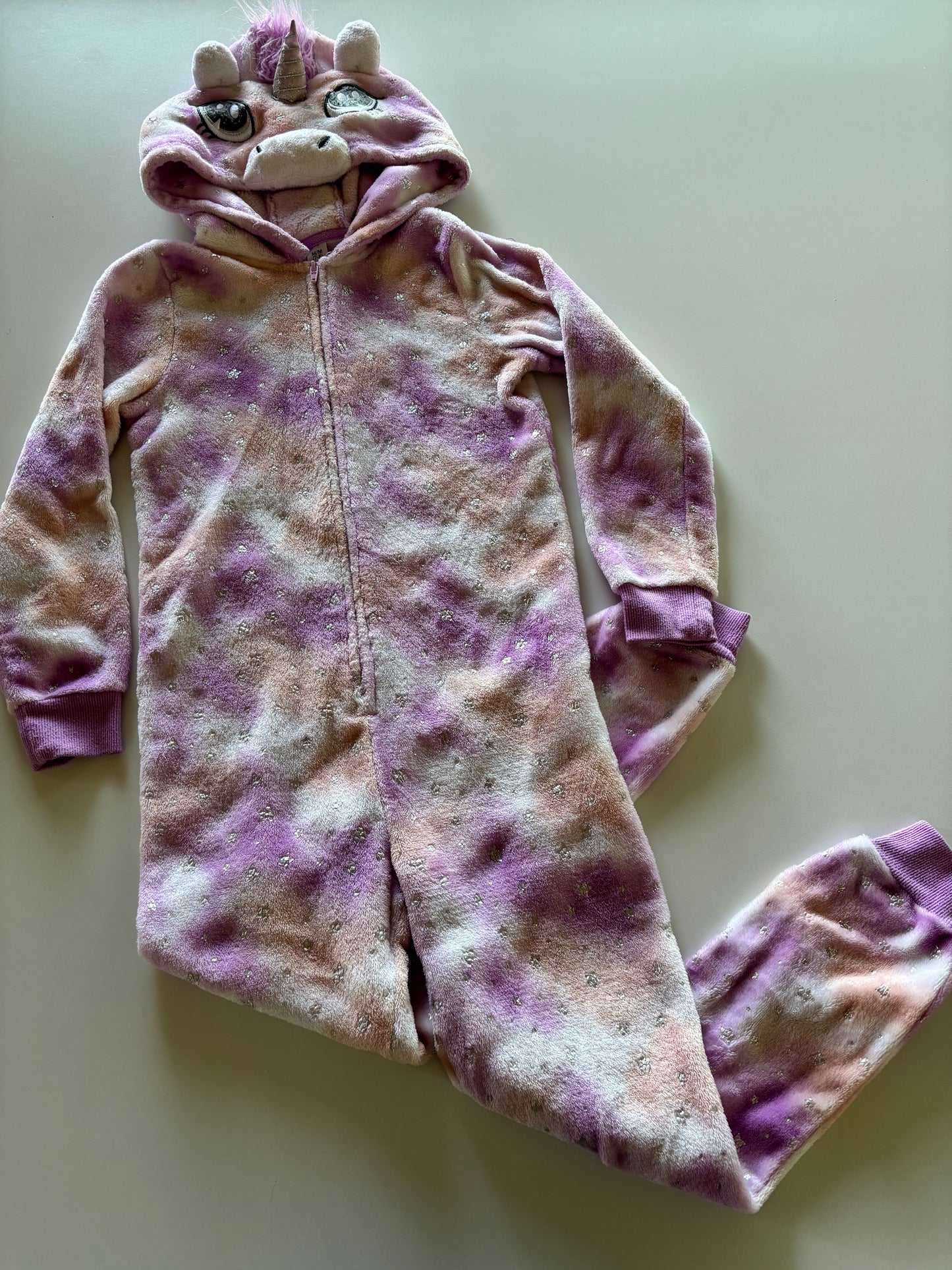 Pastel Unicorn Fleece Romper