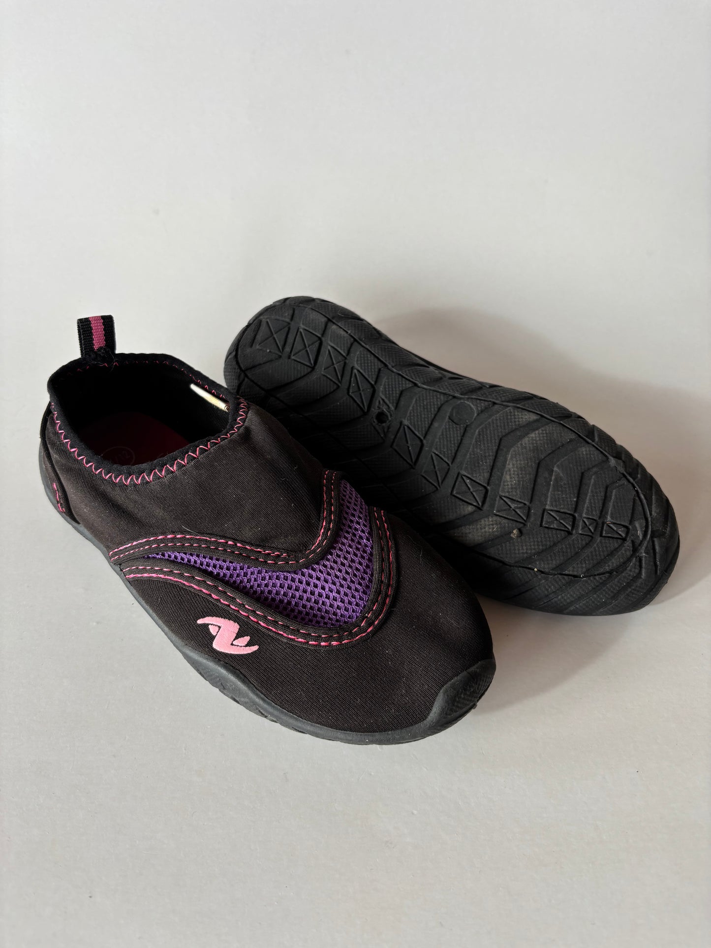 Black & Purple Water Shoes