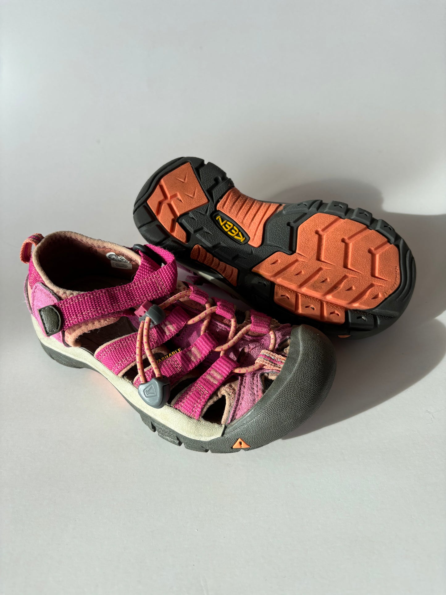 Pink & Peach Keen Sandals