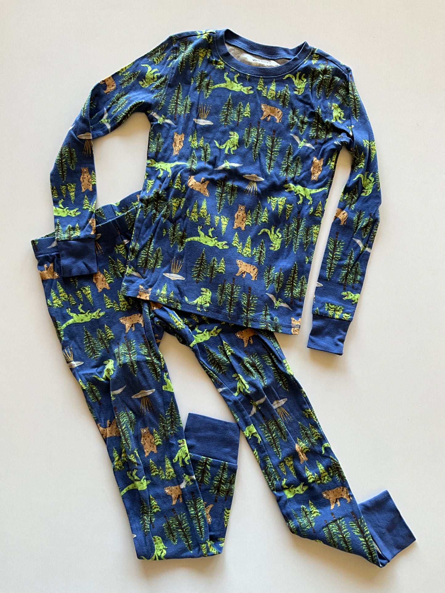 2pc Dino Bears & UFO Pajamas
