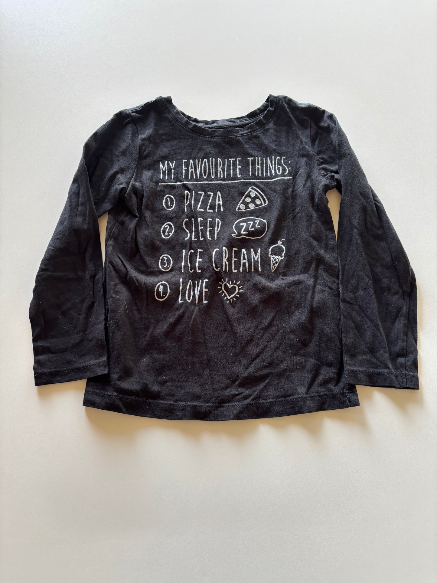 Black & Silver Favourite Things Shirt
