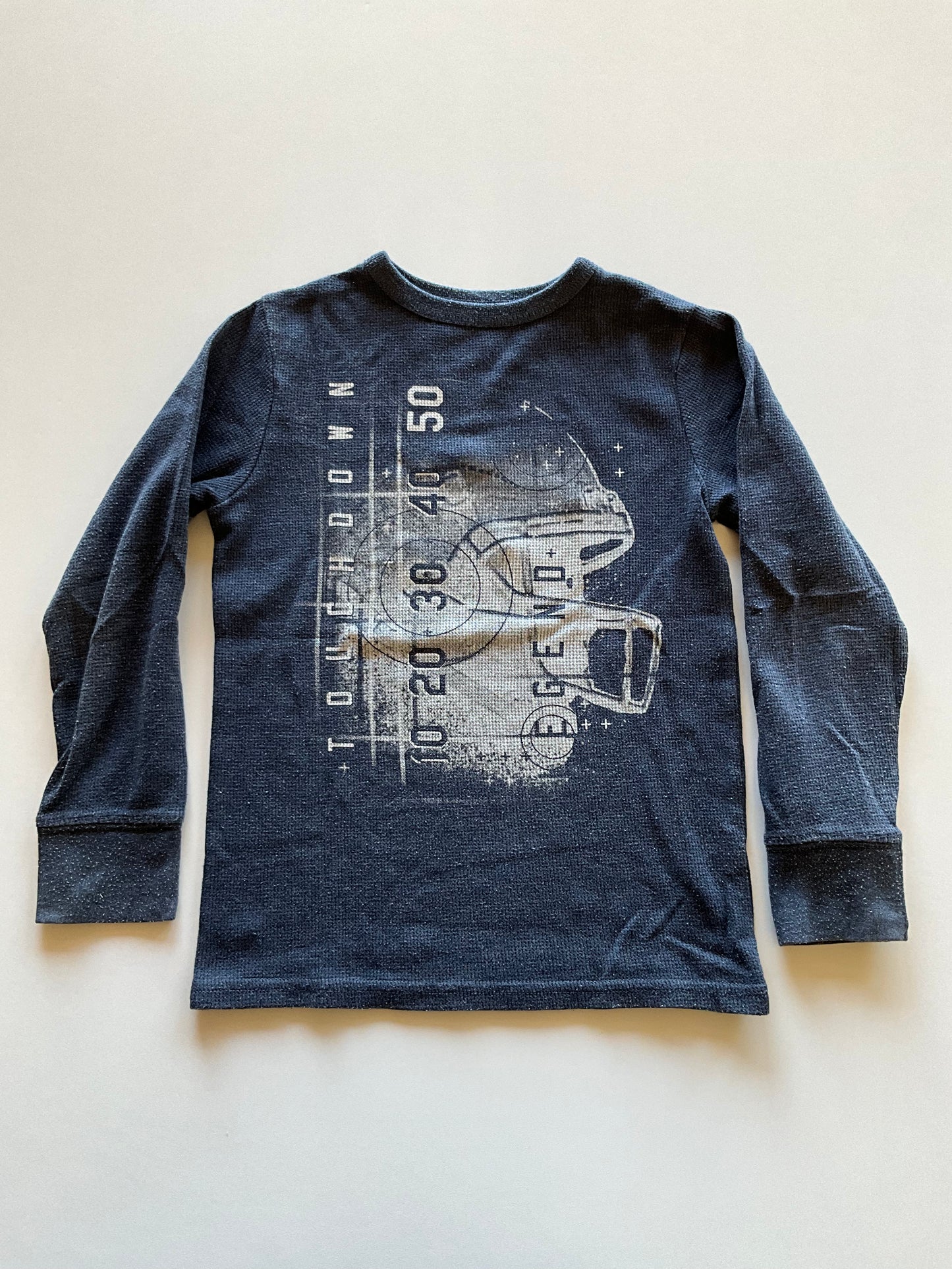 Blue Waffle Football Shirt
