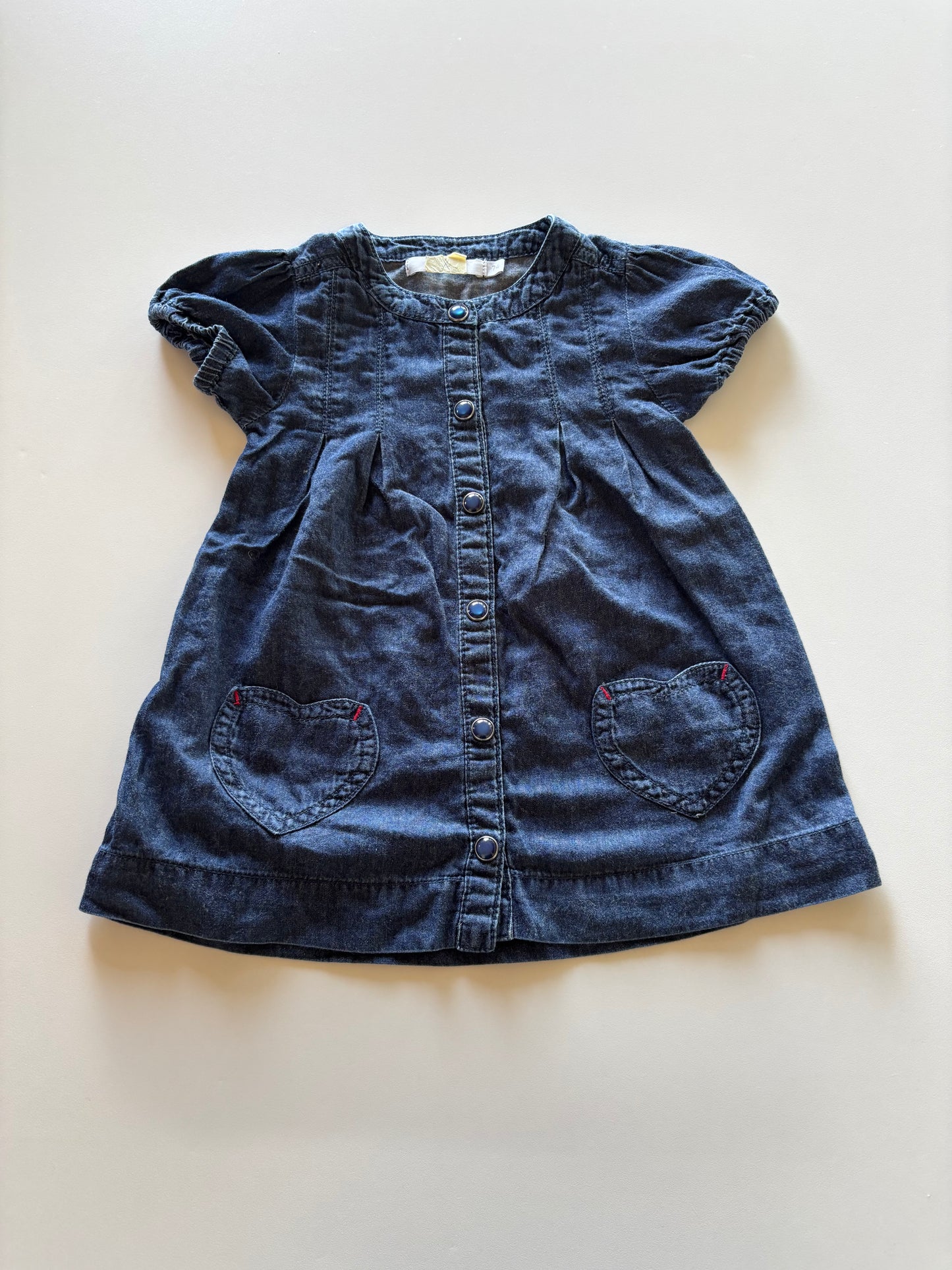 Dark Chambray Dress