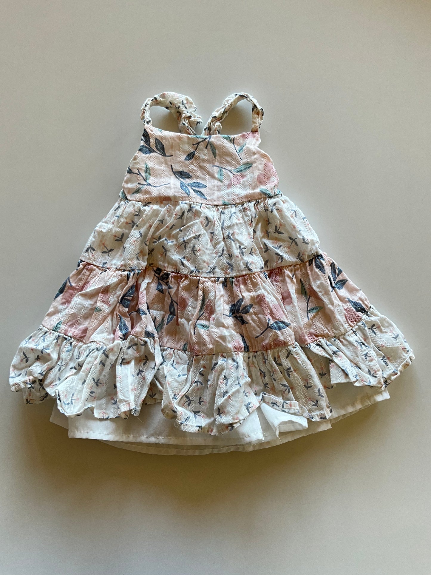 Dainty Pastel Floral Dress