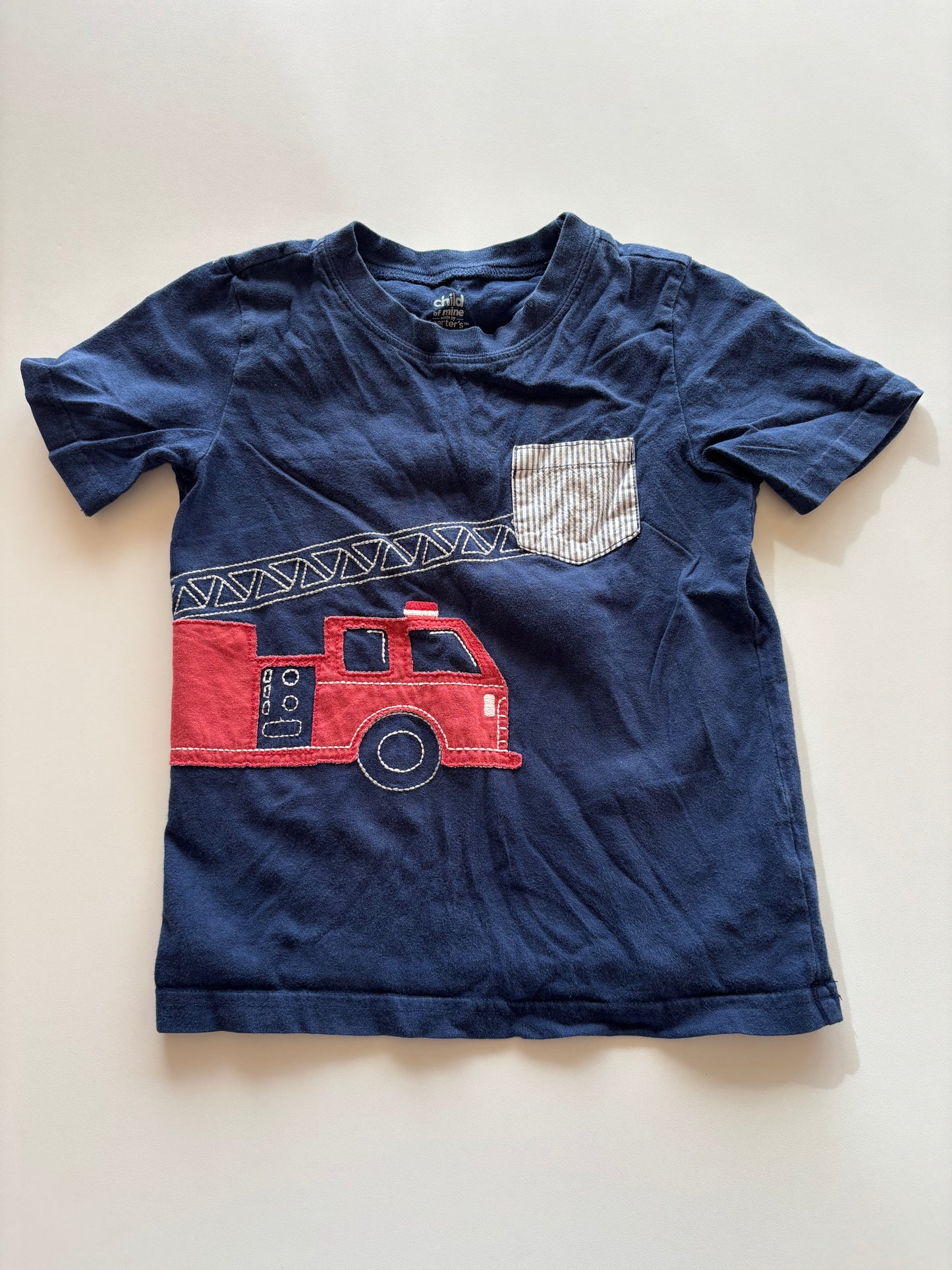 Blue Firetruck Tee