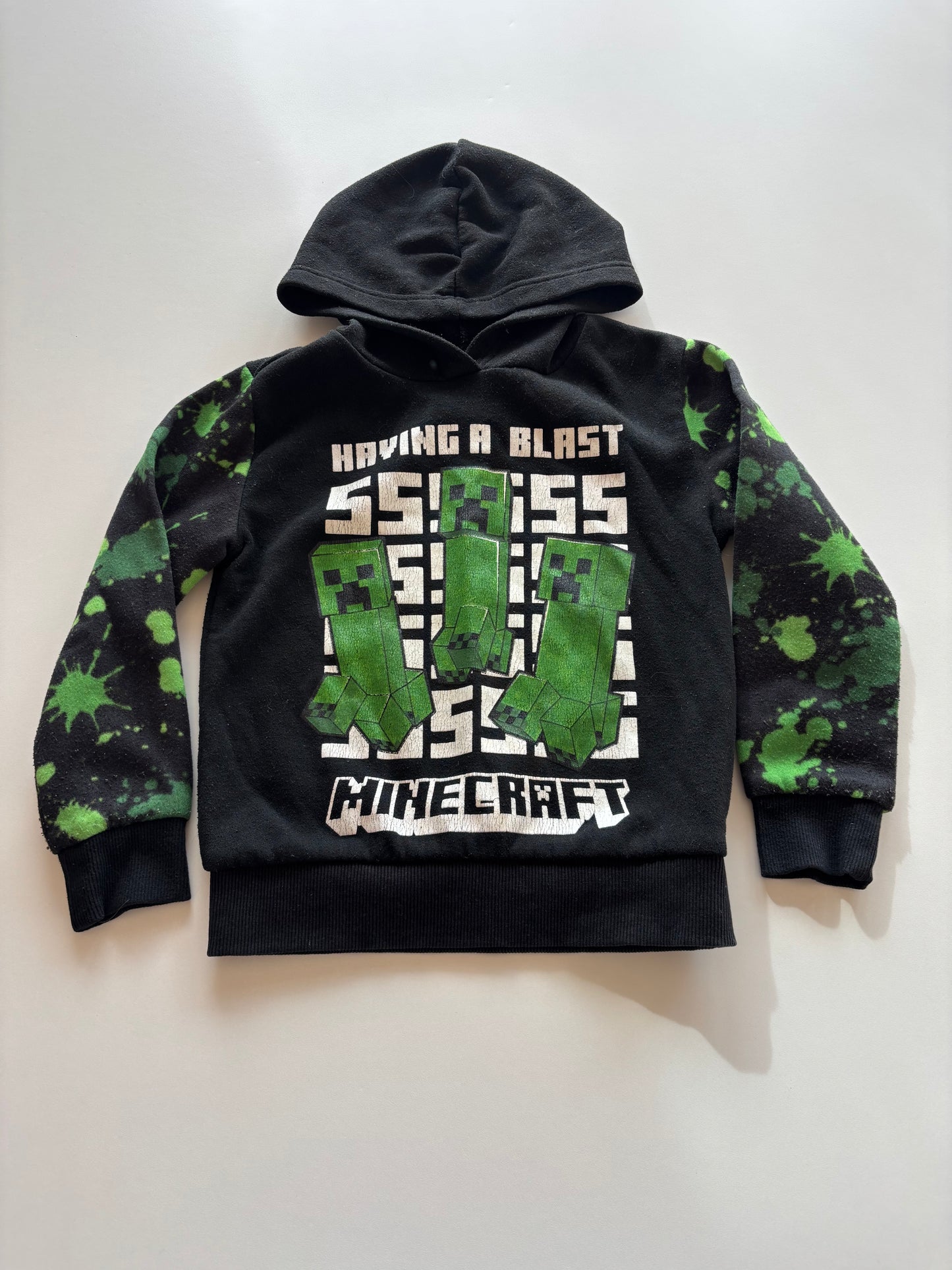 Black Minecraft Creeper Hoodie