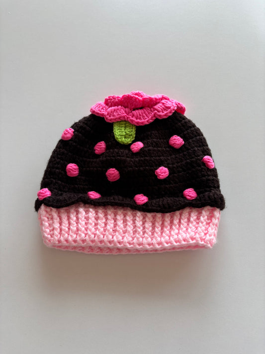Pink Cupcake Toque