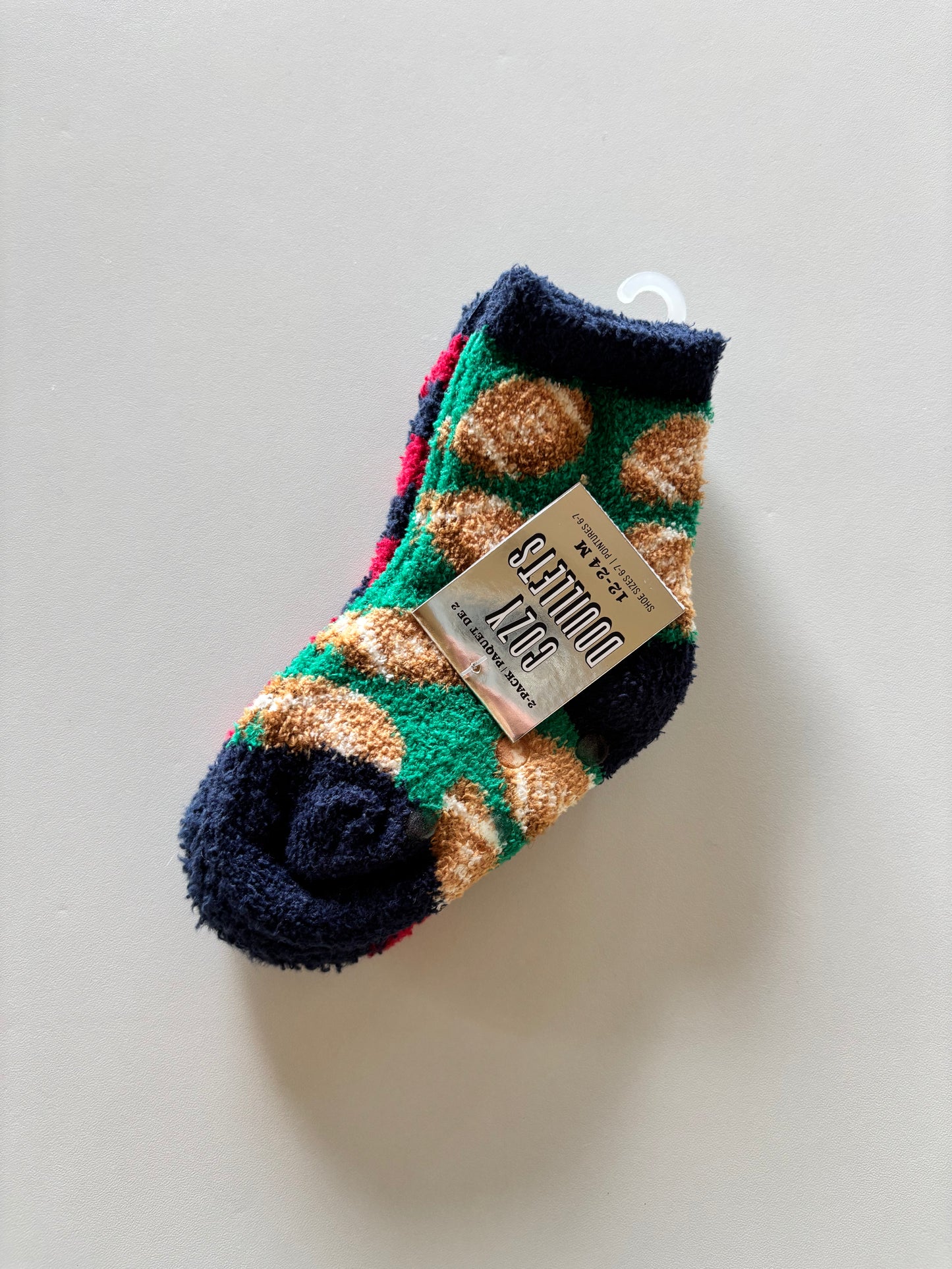 BNWT 2 Pairs Fuzzy Socks