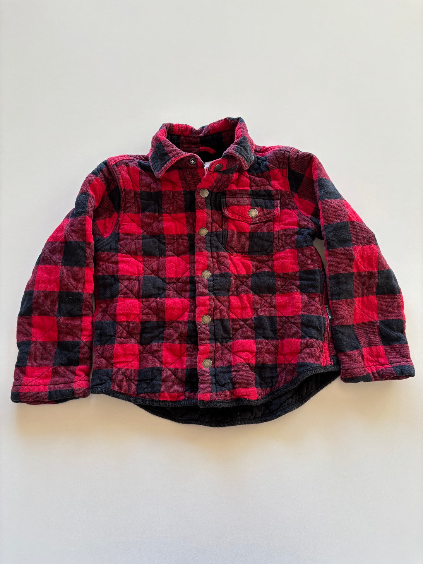 Buffalo Plaid Quilted Jacket