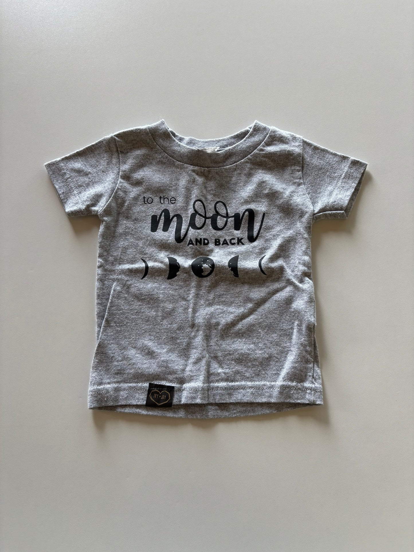 Grey To The Moon & Back Tee