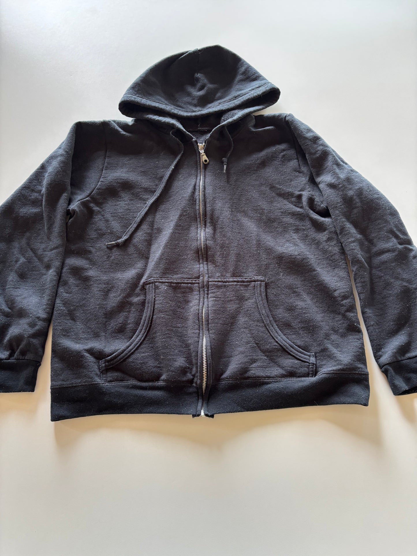 Black Zip Up Hoodie