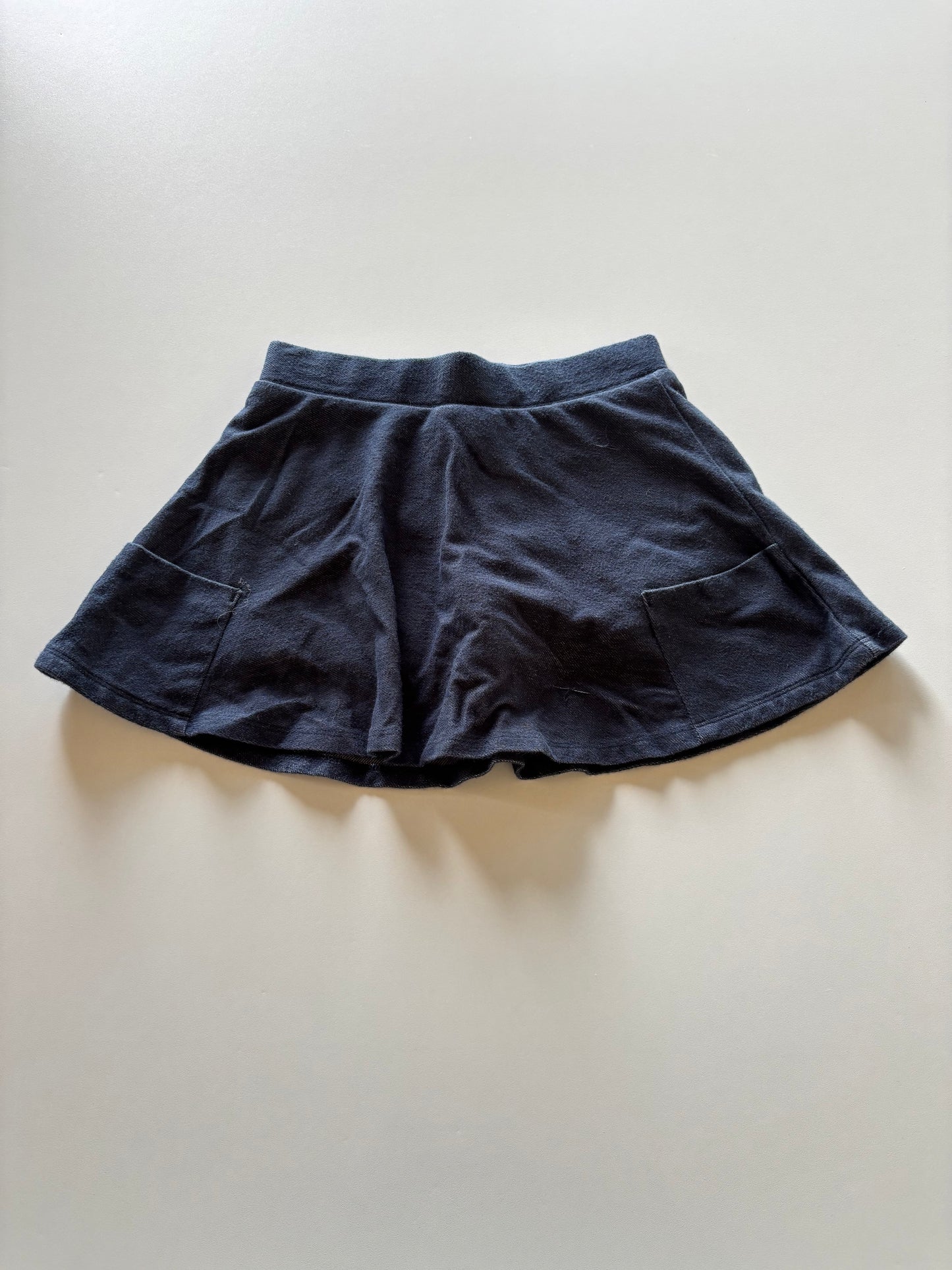 Faux Denim Skort