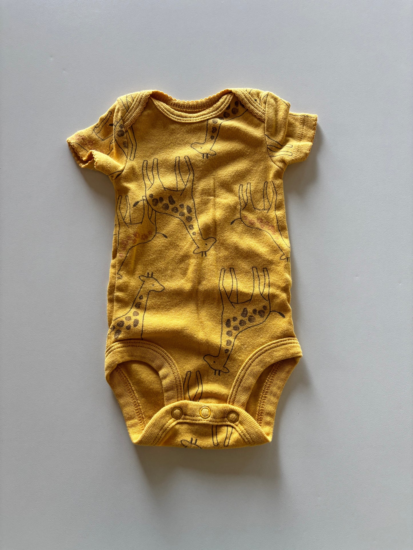 Yellow Giraffe Onesie