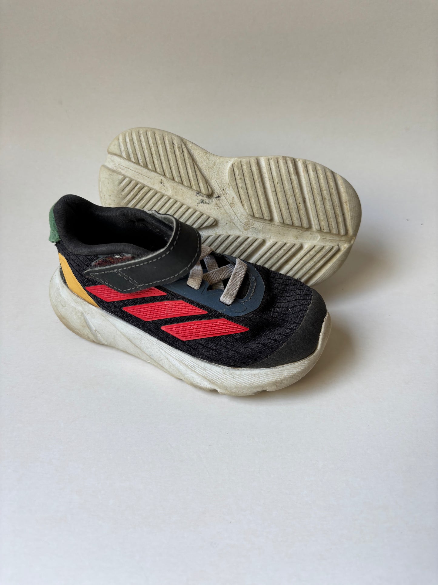 Charcoal & Colourful Stripe Runners