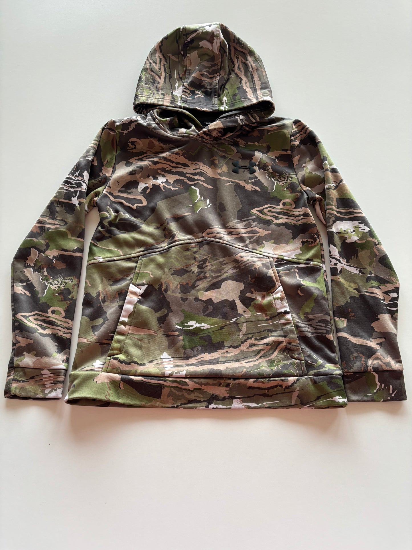 Green Camo UA Hoodie