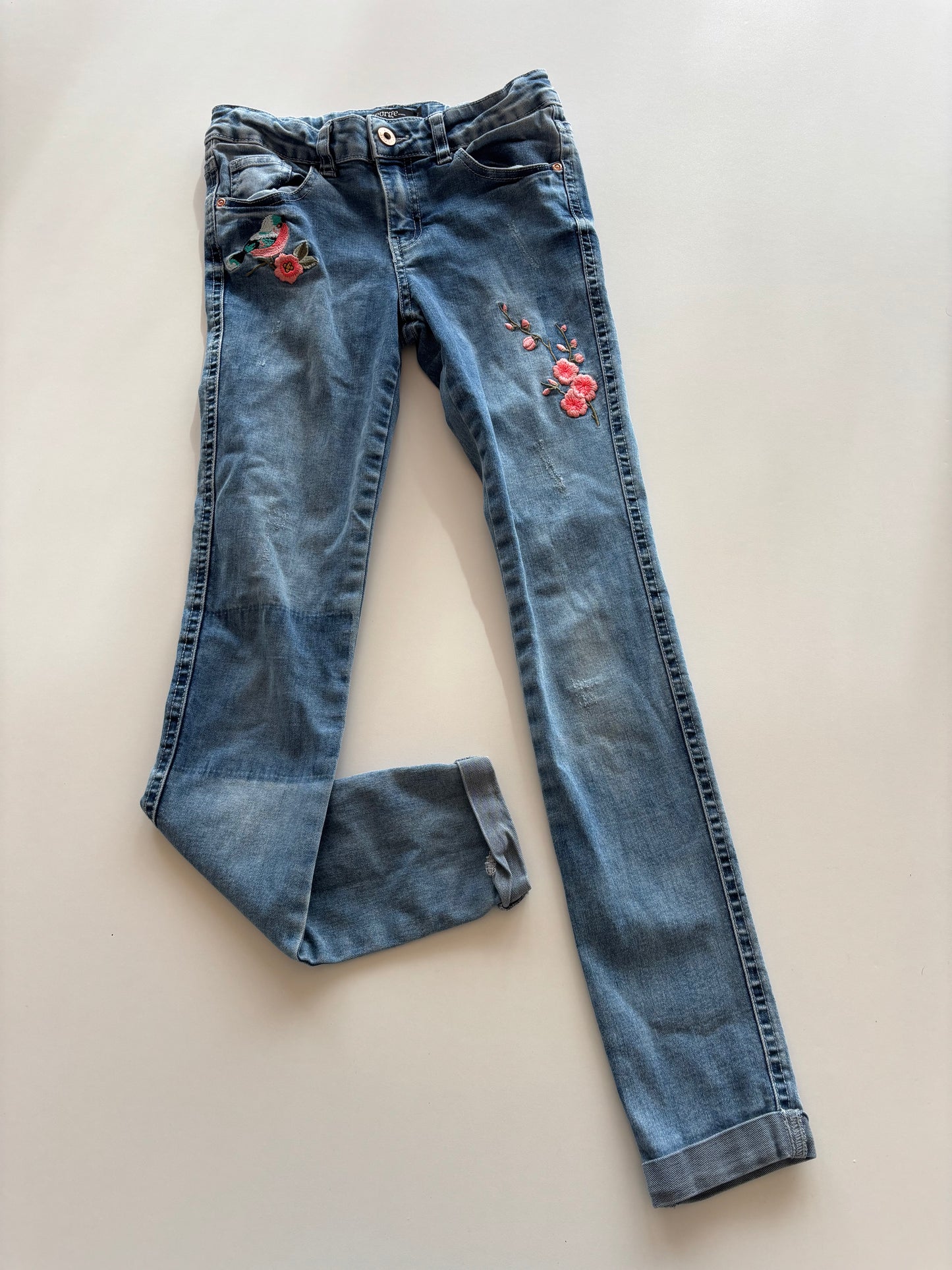 Embroidered Denim