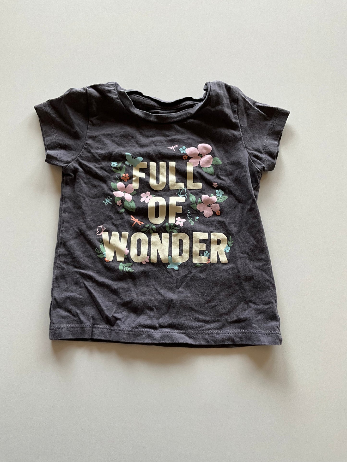 Charcoal Full of Wonder Tee