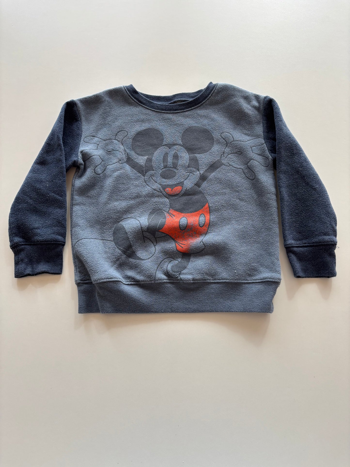 Blue Mickey Crewneck Sweater
