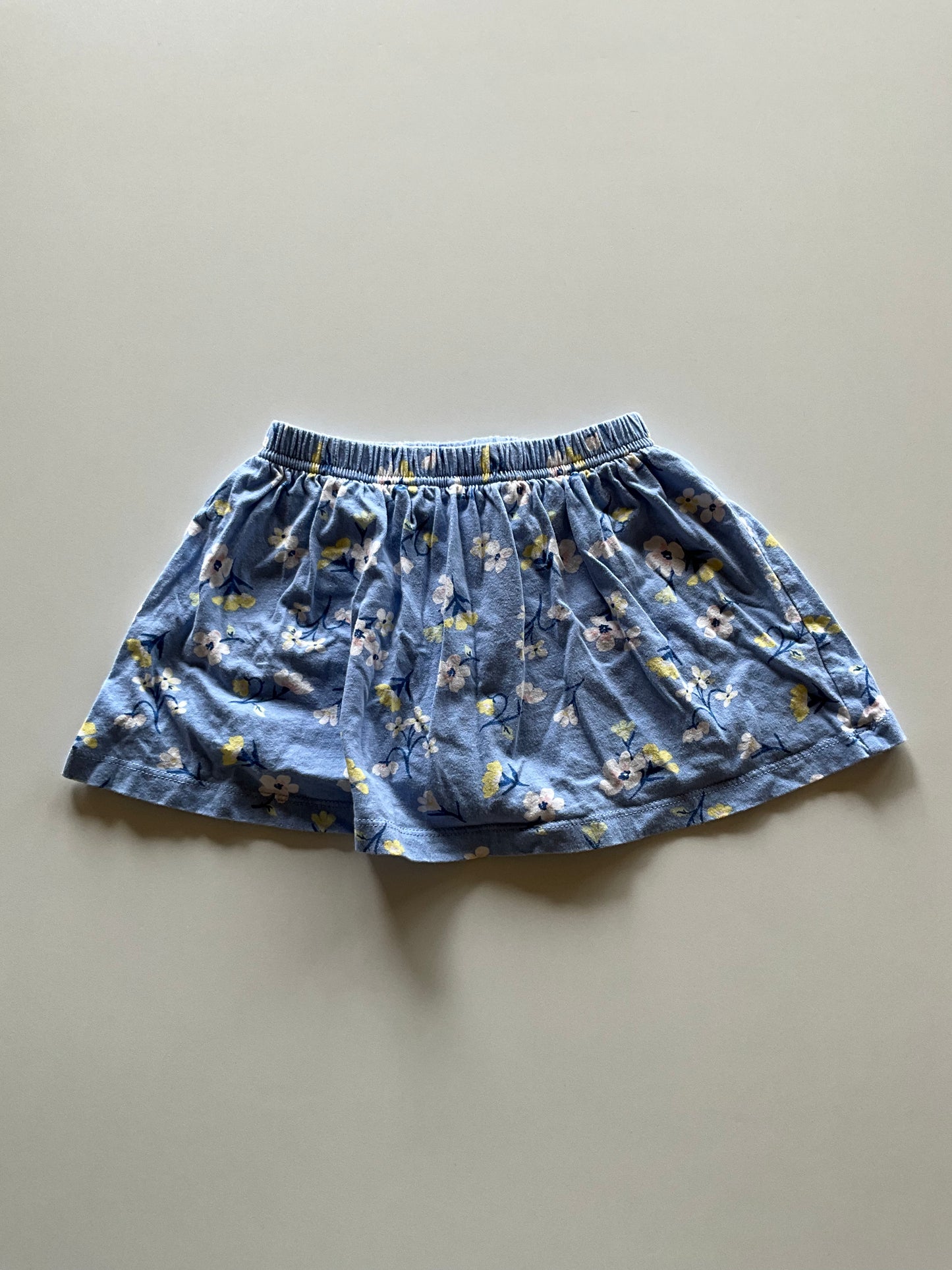 Blue Floral Skort
