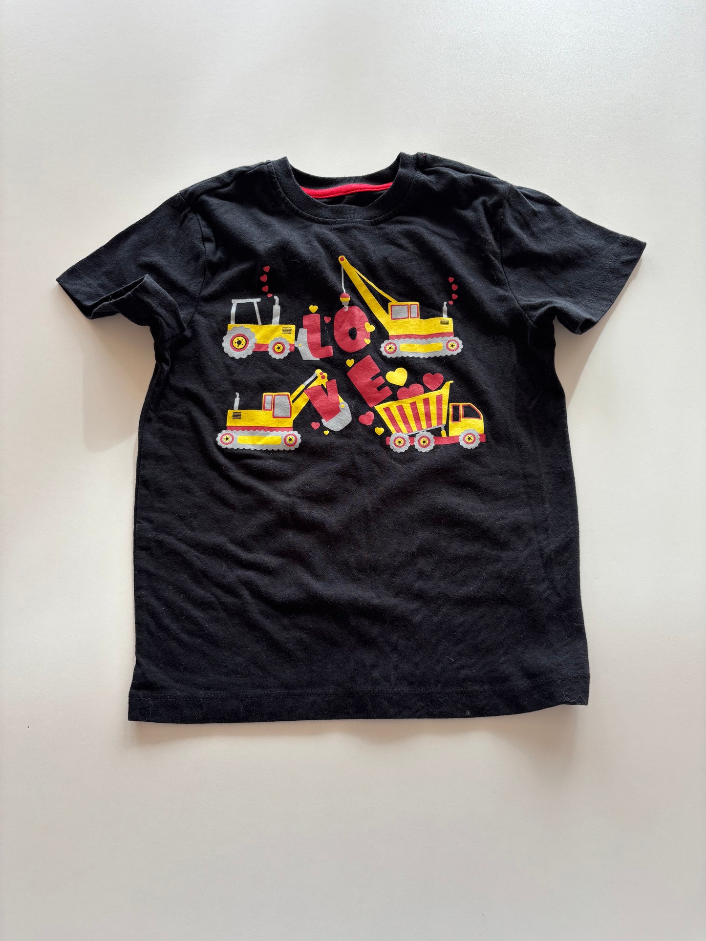 Black Construction Love Tee